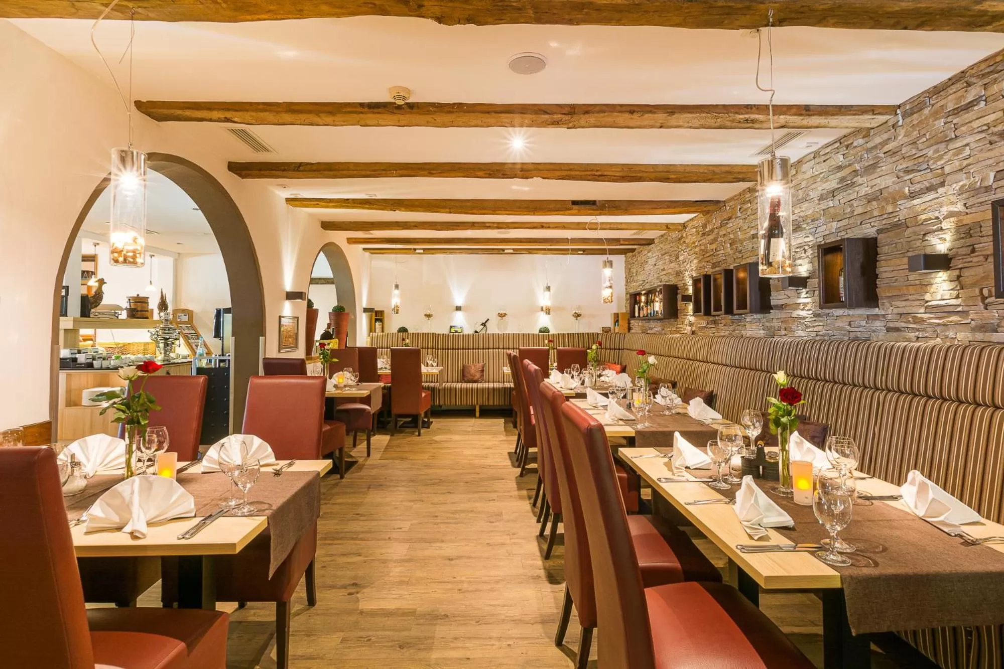 Restaurant/places to eat in Romantik Hotel Ahrenberg