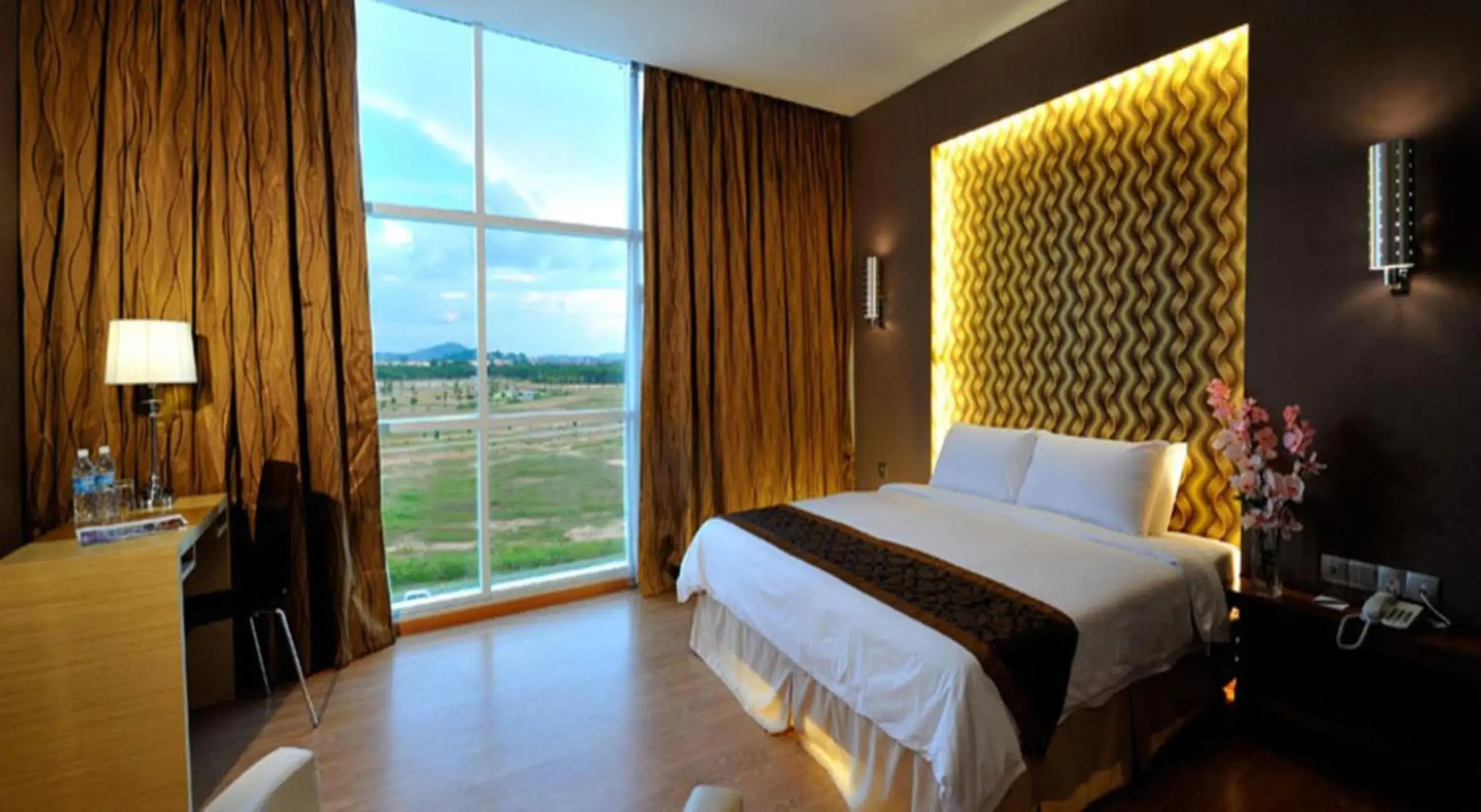 View (from property/room), Bed in Courtyard Hotel 1Borneo View (from property/room), Bed in Courtyard Hotel 1Borneo