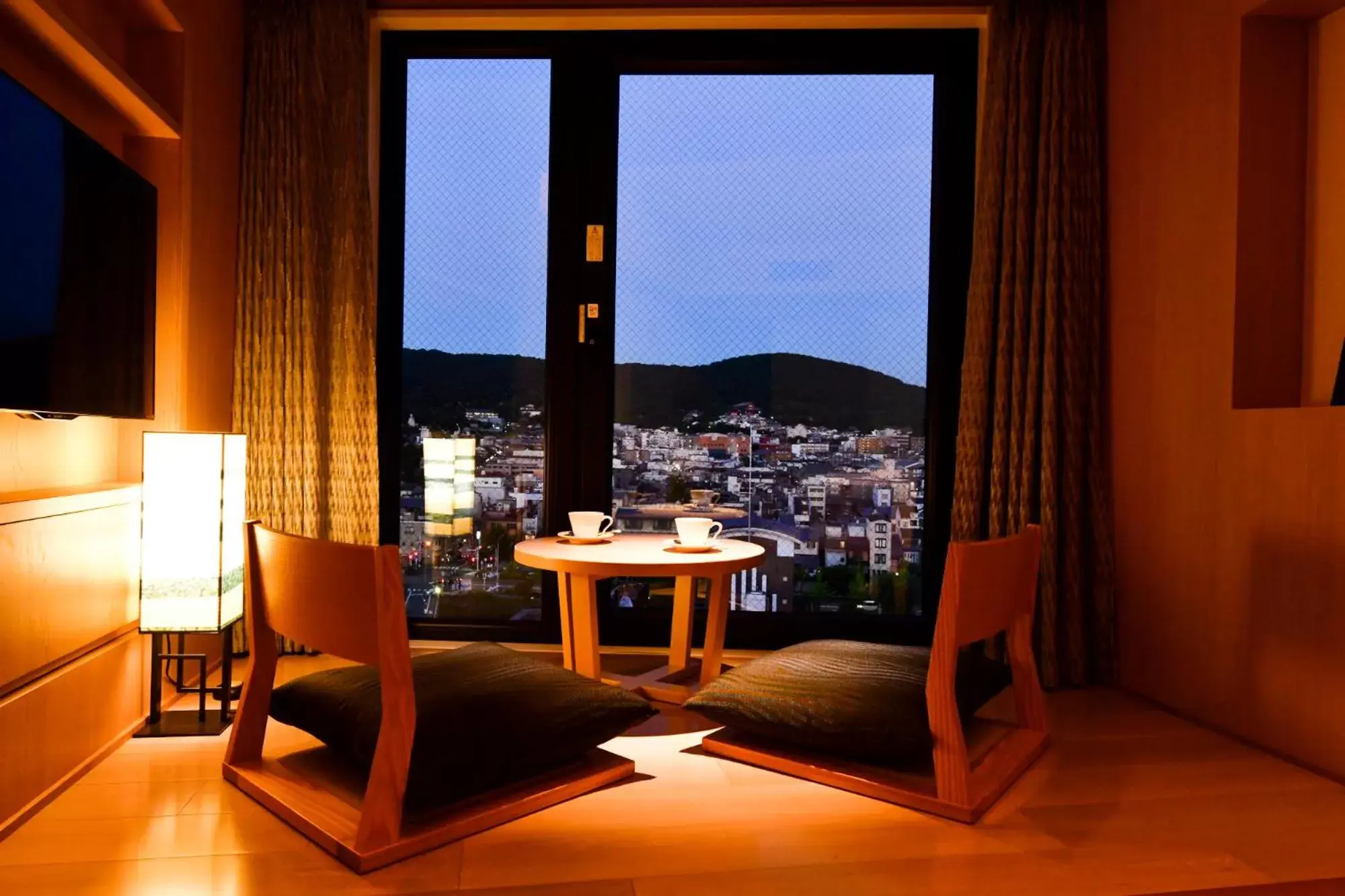 View (from property/room), Seating Area in SH by the square hotel Kyoto Kiyamachi