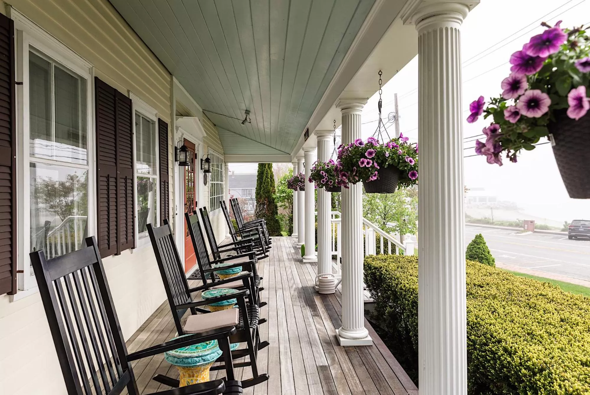 Patio in Spouter Inn Bed & Breakfast