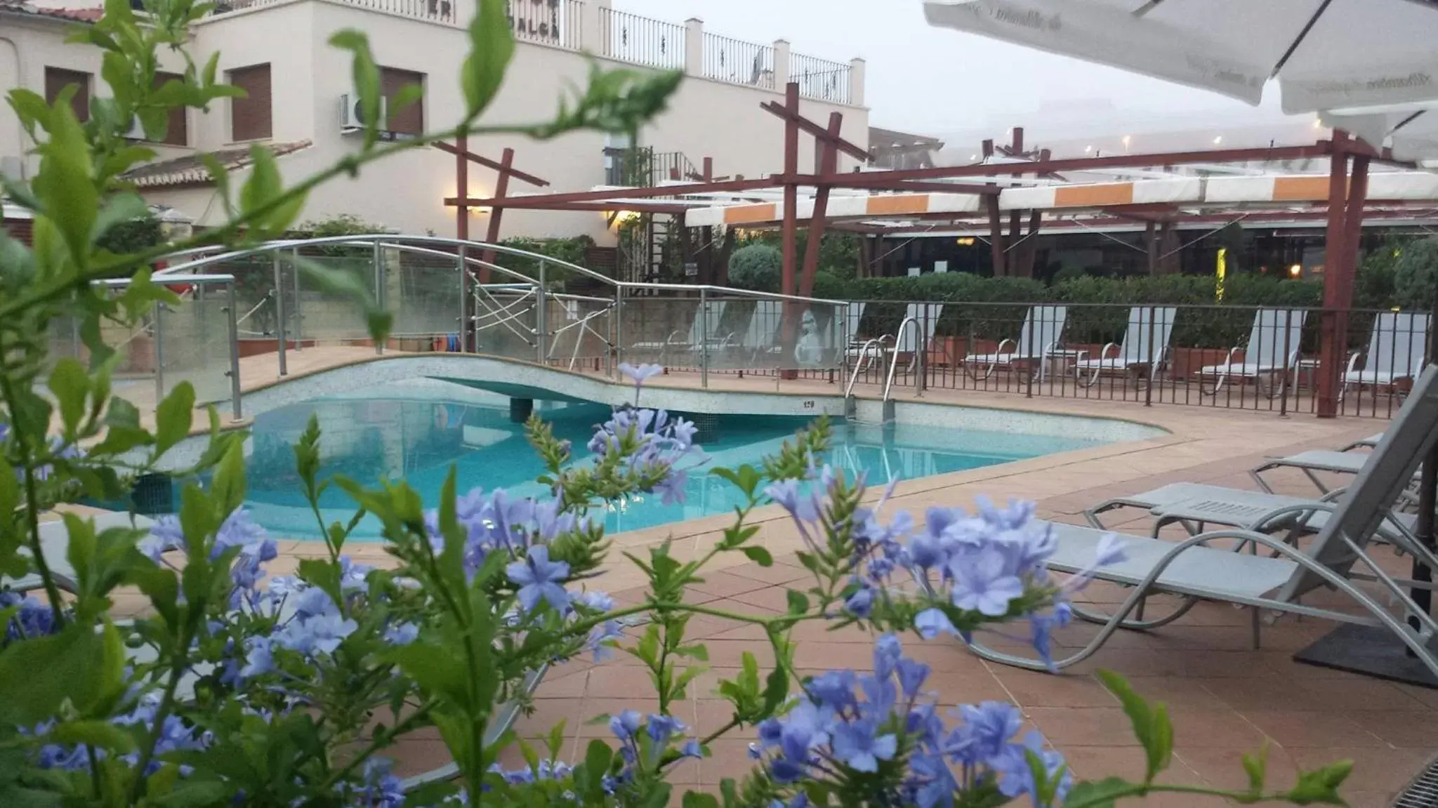 Pool view, Swimming Pool in Hotel Sierra Hidalga