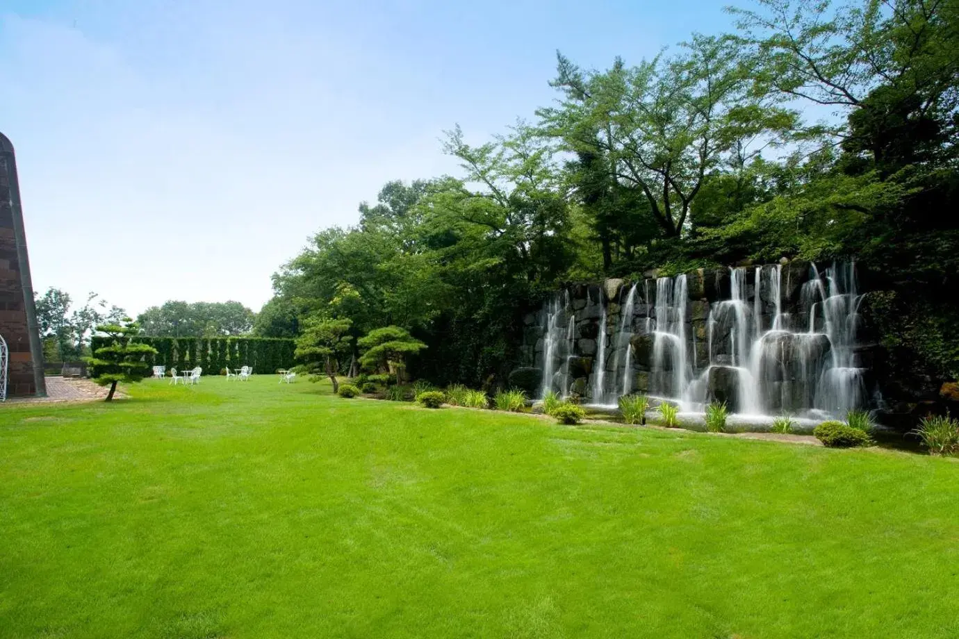 Natural landscape, Garden in Okayama International Hotel