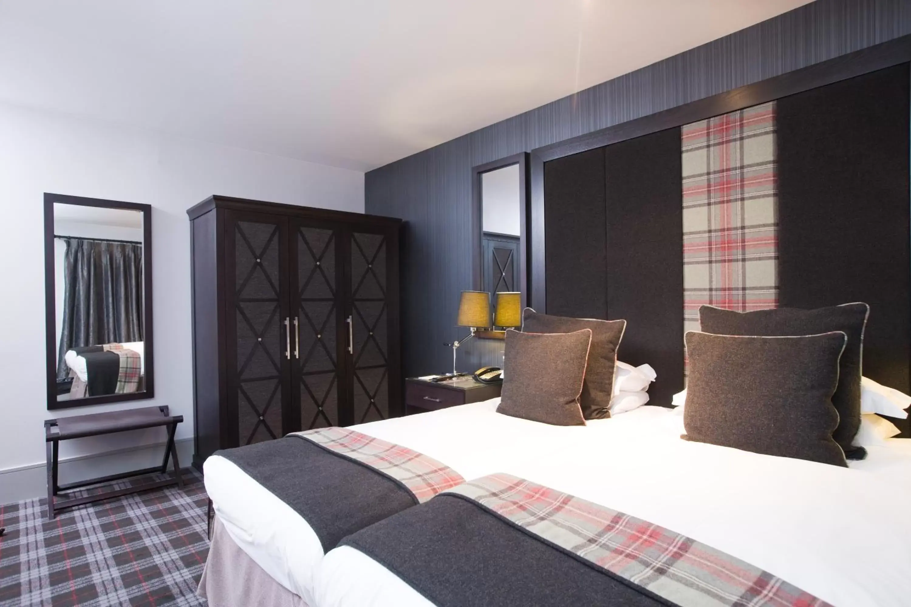 Bedroom, Bed in Malmaison Aberdeen