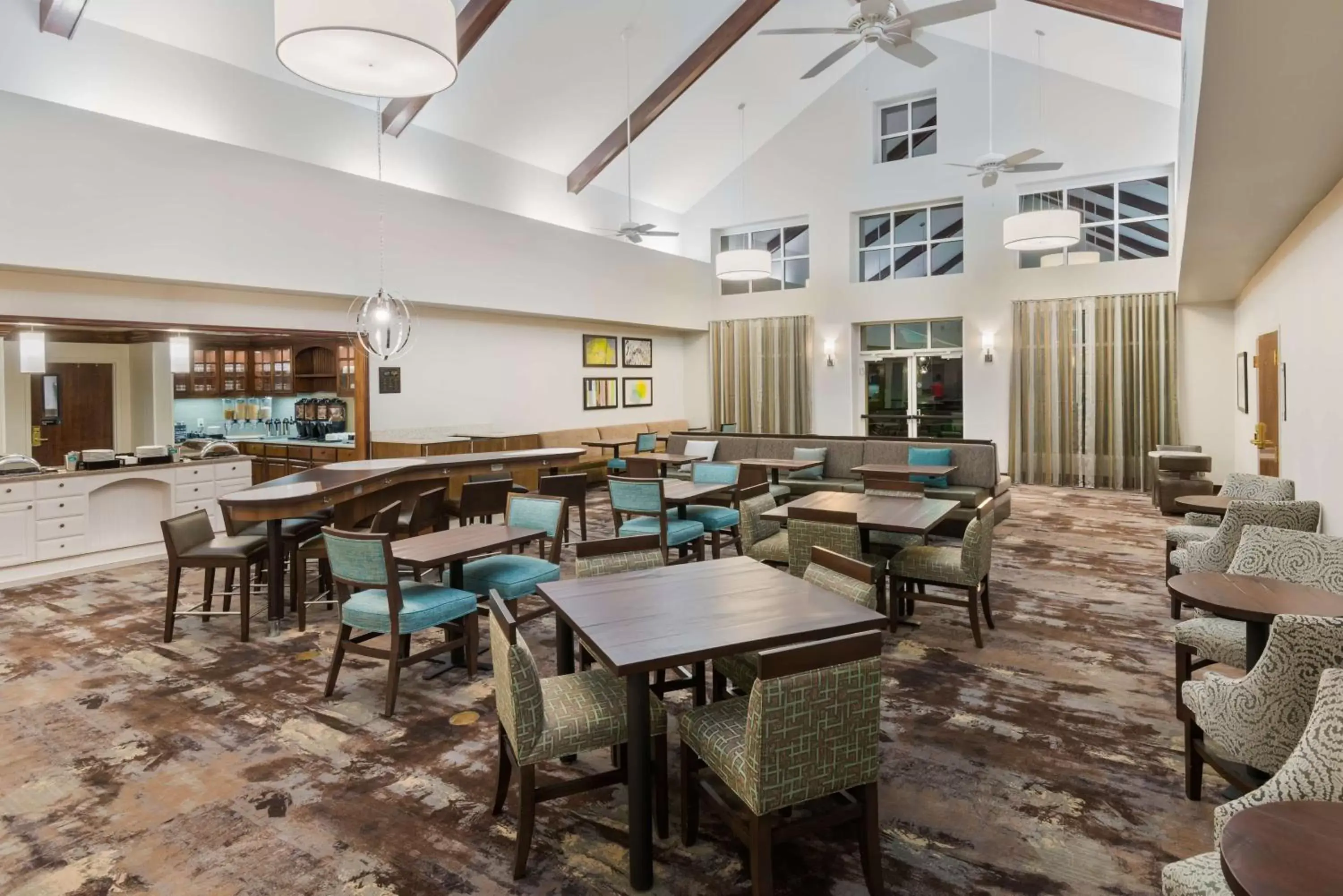 Lobby or reception, Restaurant/Places to Eat in Homewood Suites by Hilton Baton Rouge