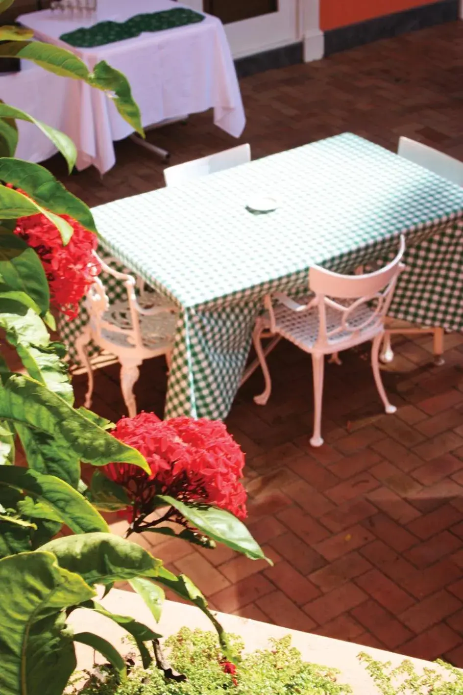 Patio in Sica's Guest House