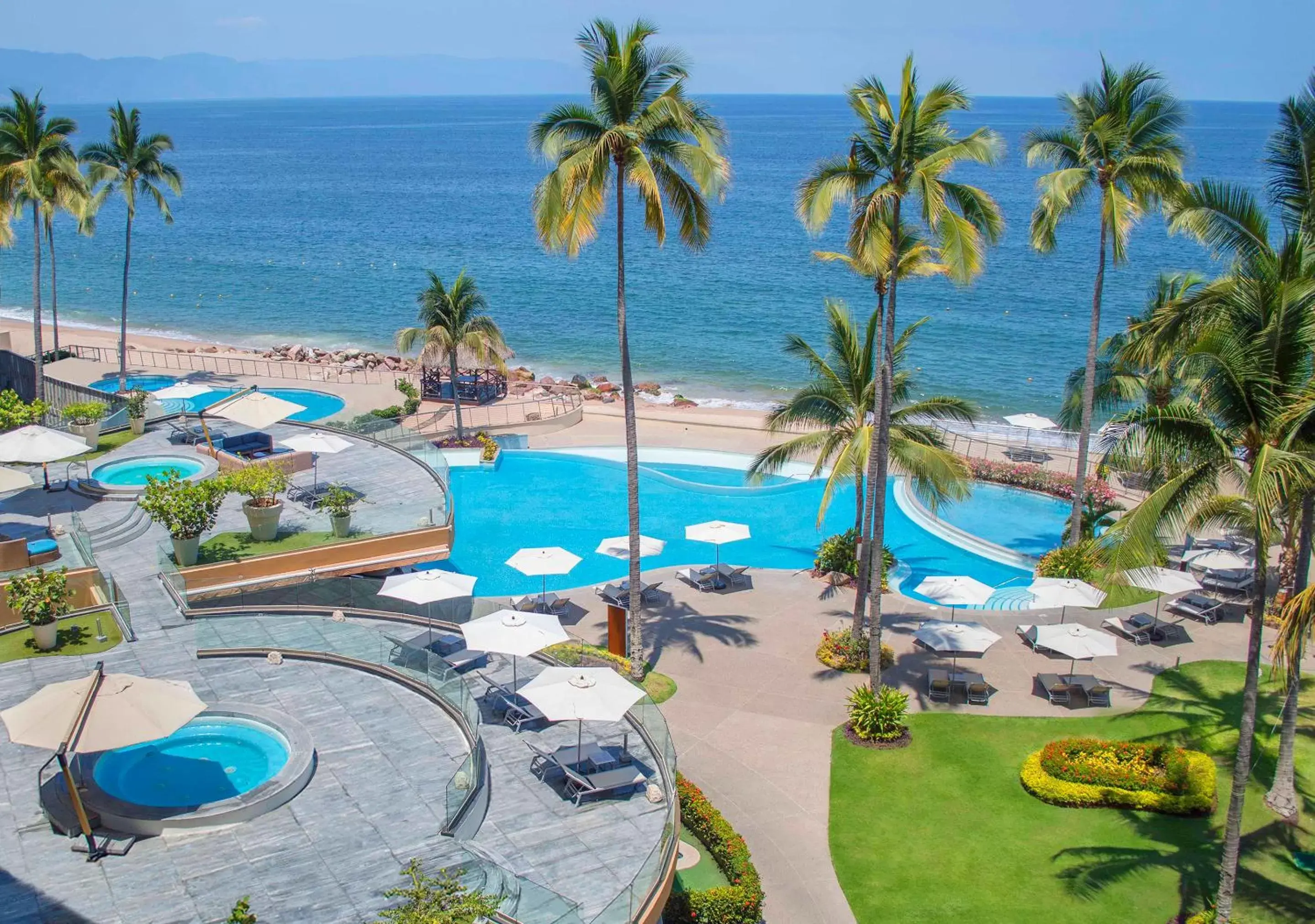 Pool View in Sunset Plaza Beach Resort Puerto Vallarta All Inclusive