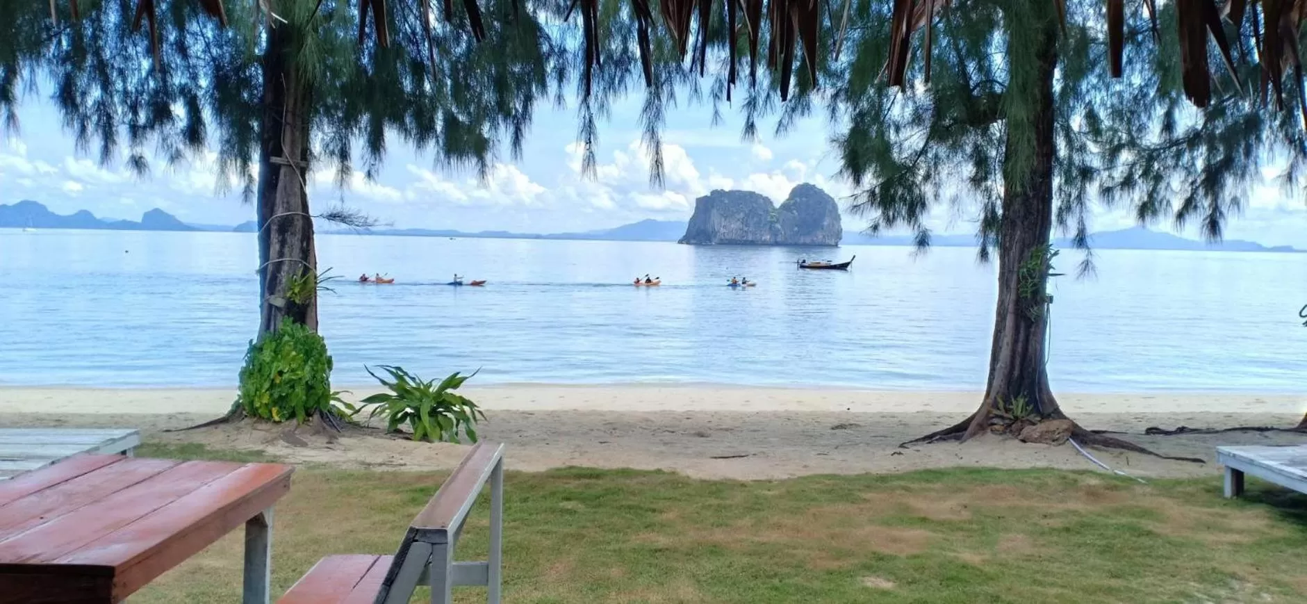 Natural landscape in Koh Ngai Kaimuk Thong Resort