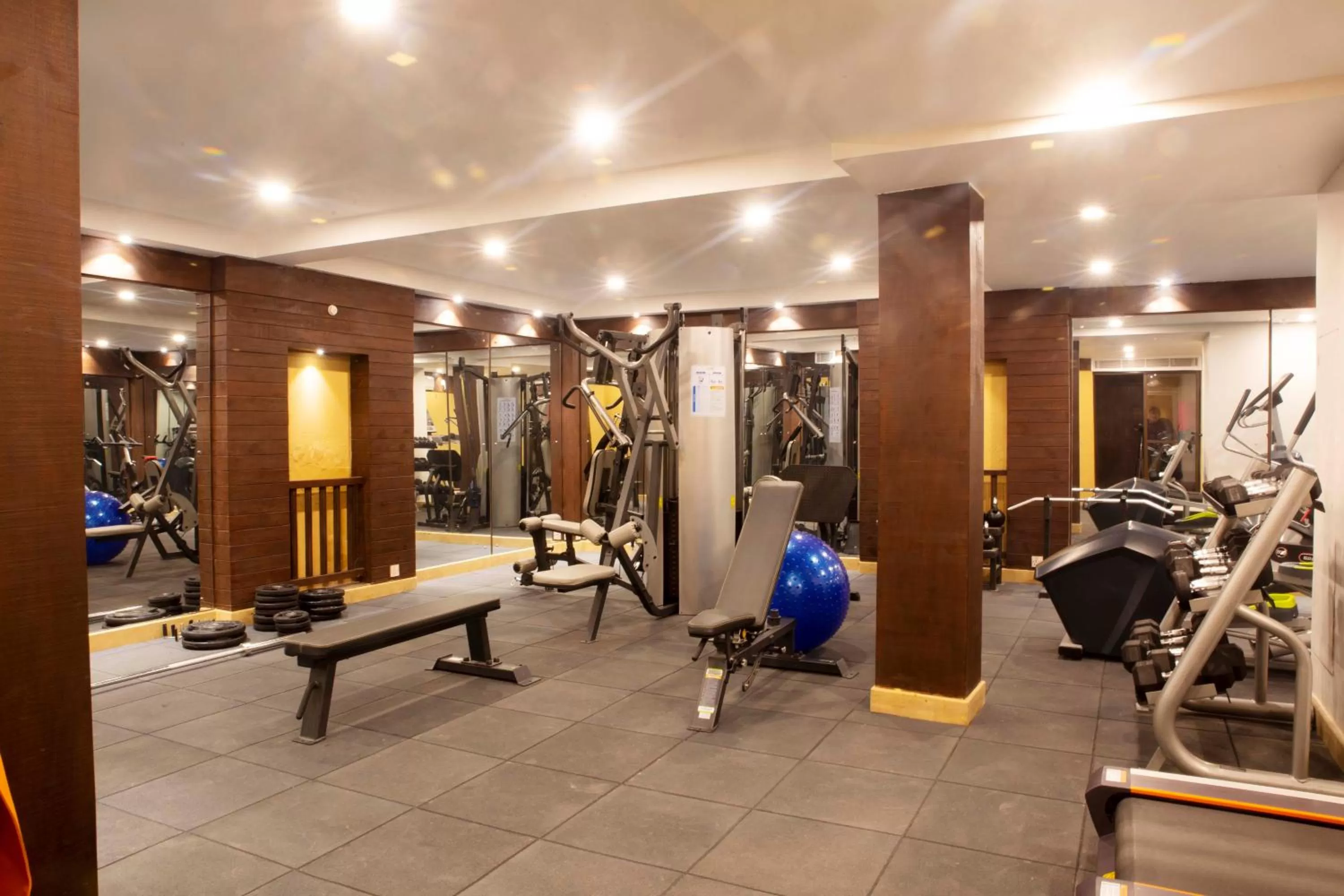 Fitness centre/facilities in Temple Tree Resort & Spa, Pokhara