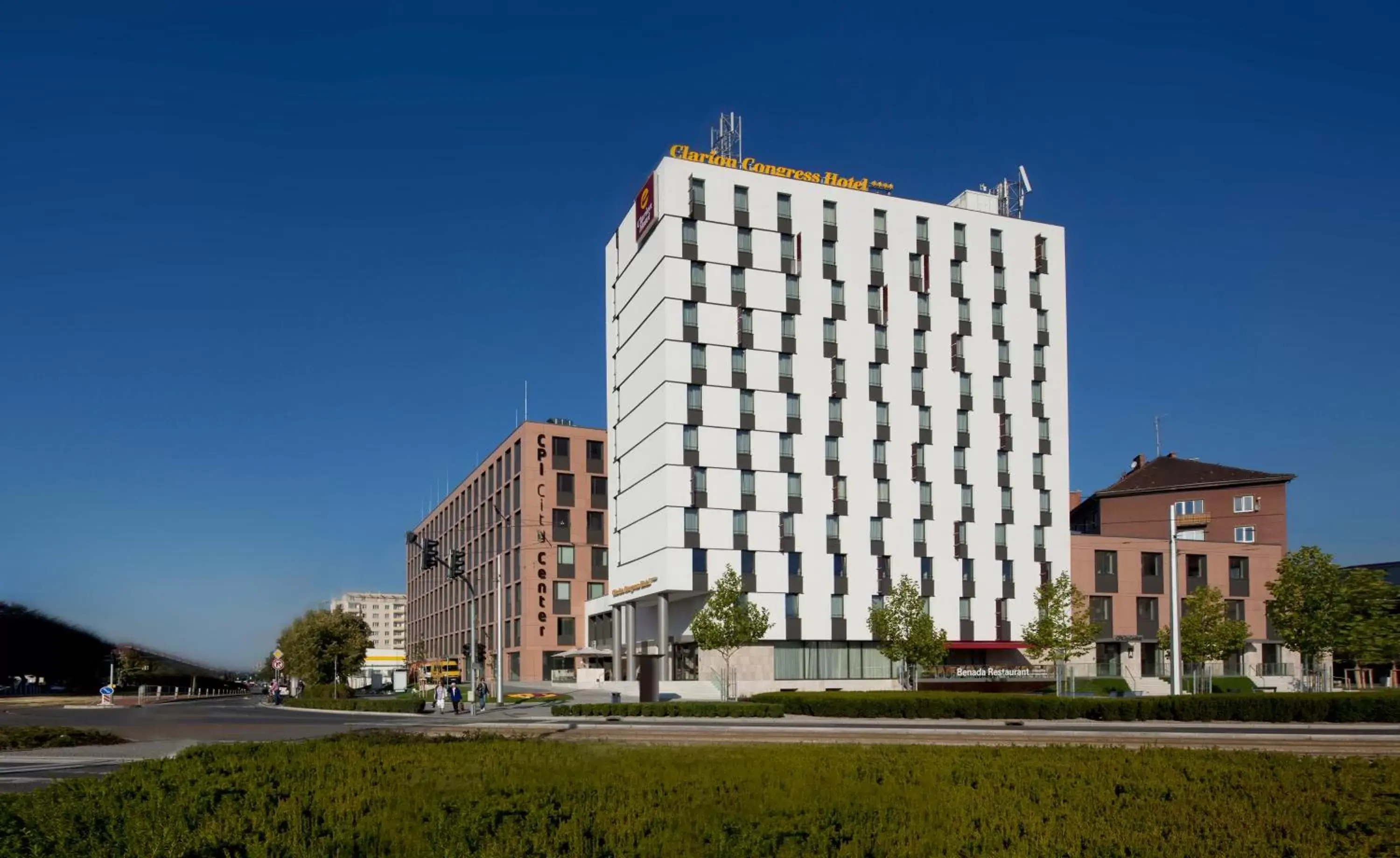 Facade/entrance, Property Building in Clarion Congress Hotel Olomouc