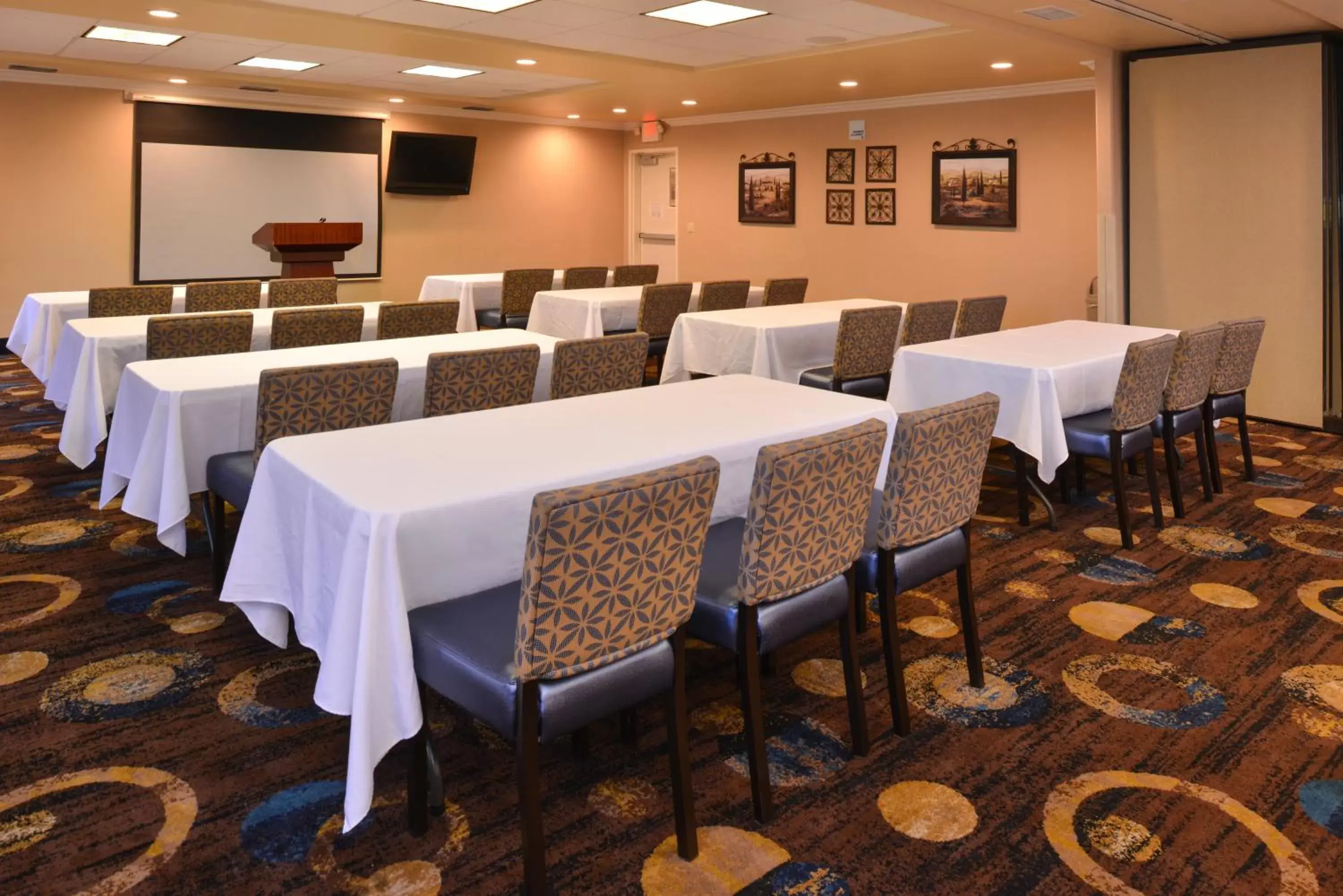 Meeting/conference room in Holiday Inn Express Lathrop - South Stockton, an IHG Hotel