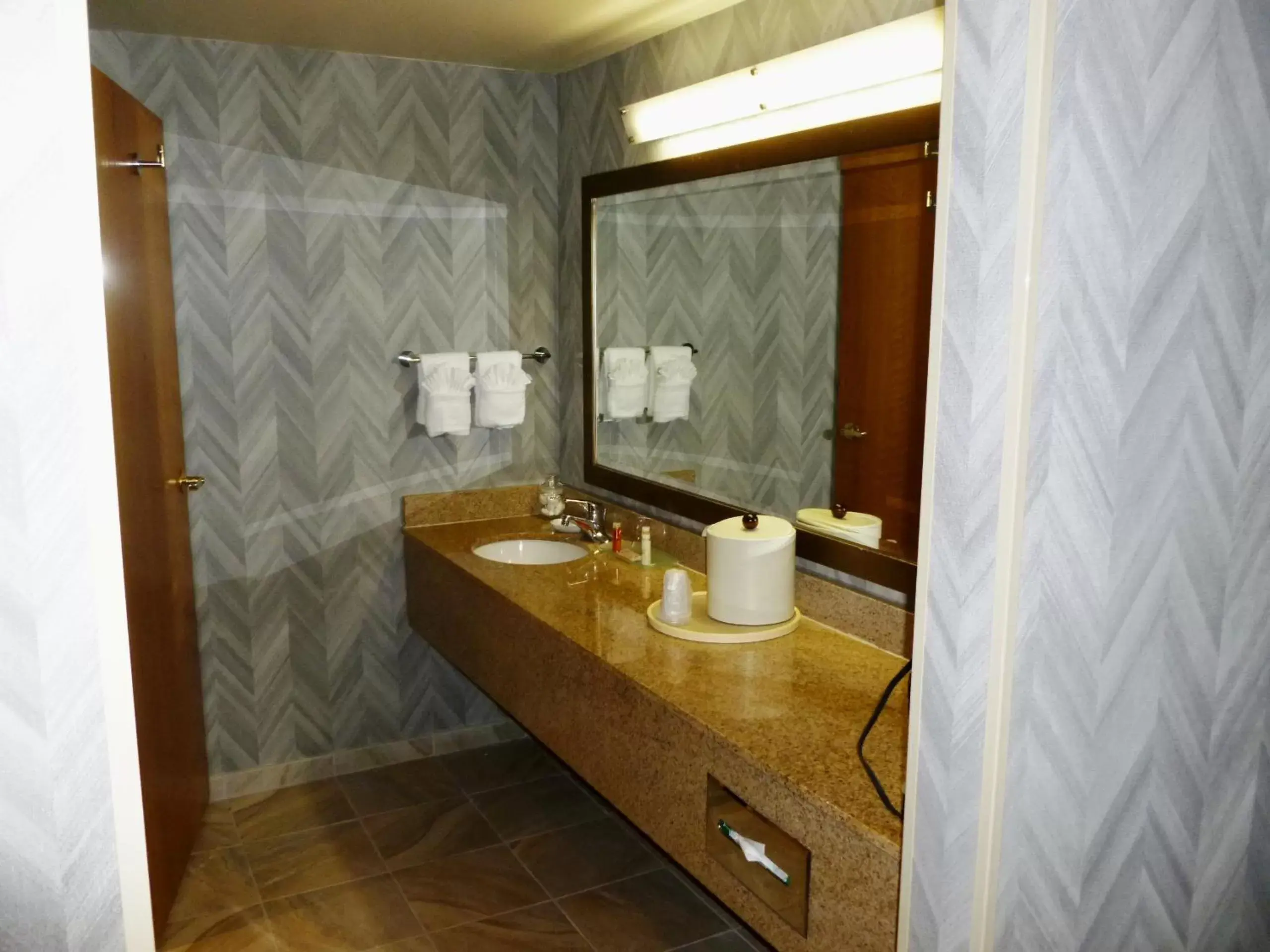 Bathroom in Pacifica Lighthouse Hotel Trademark Collection by Wyndham