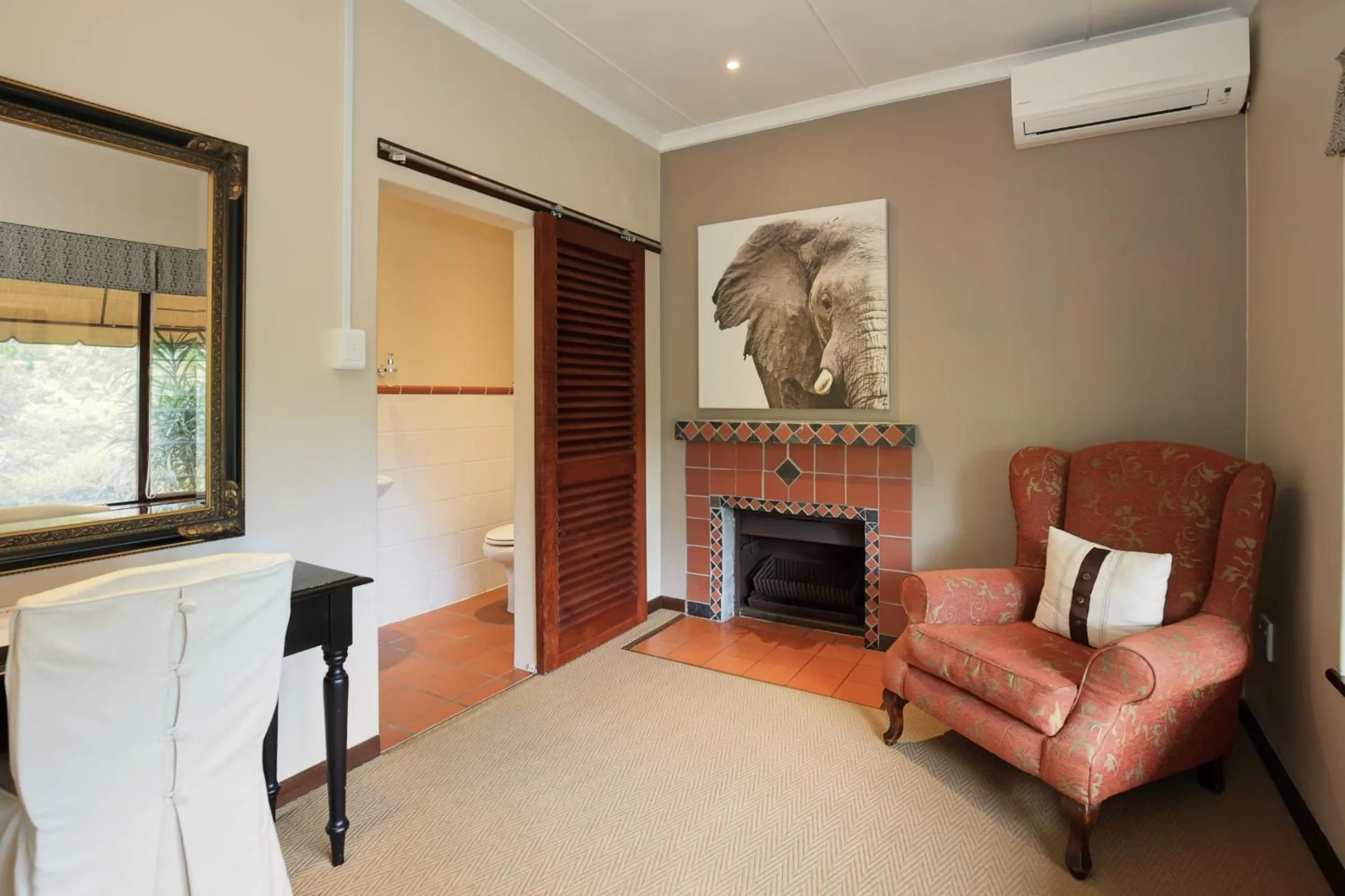 Seating area in Aziza Guest House