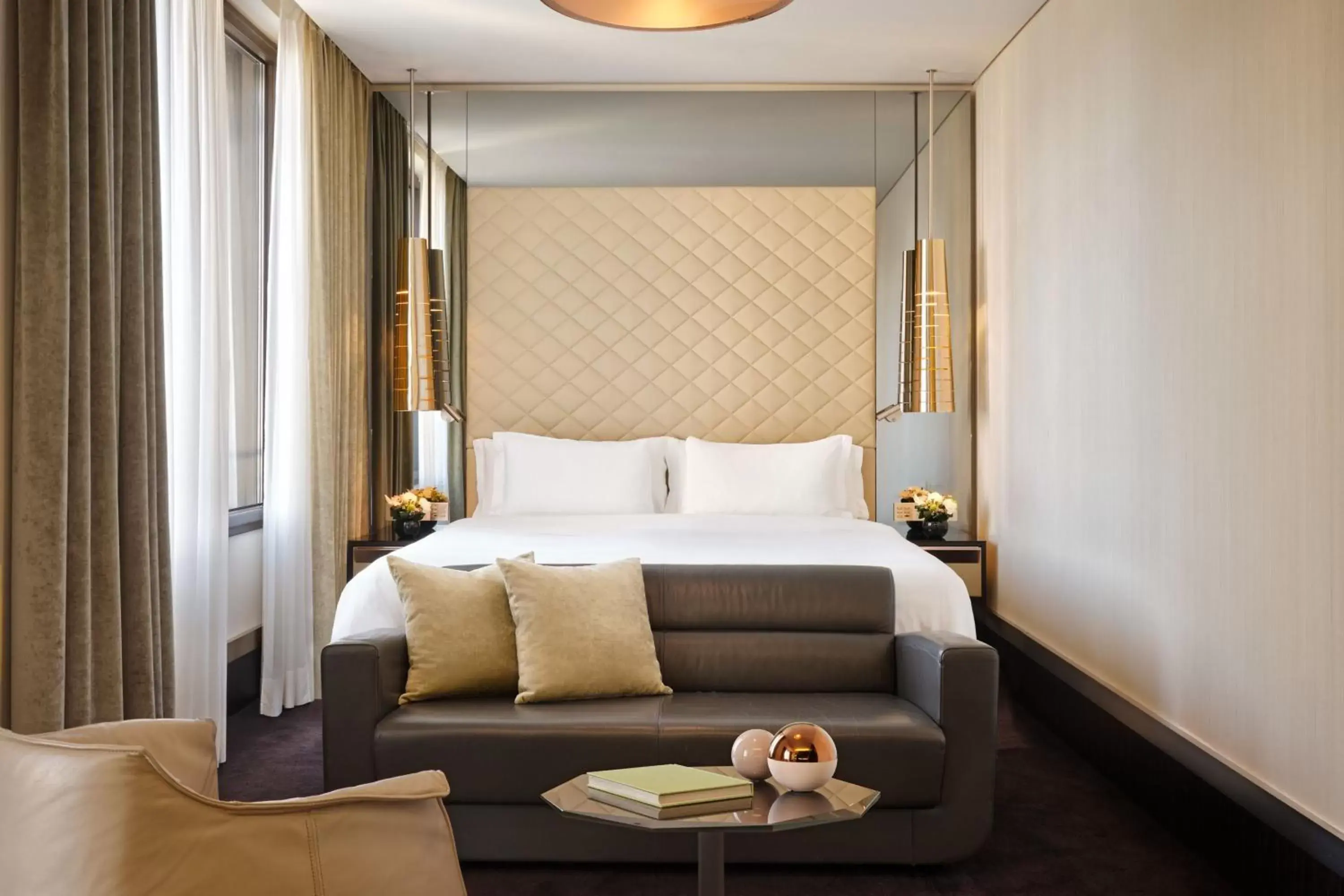 Bedroom, Bed in Excelsior Hotel Gallia, a Luxury Collection Hotel, Milan
