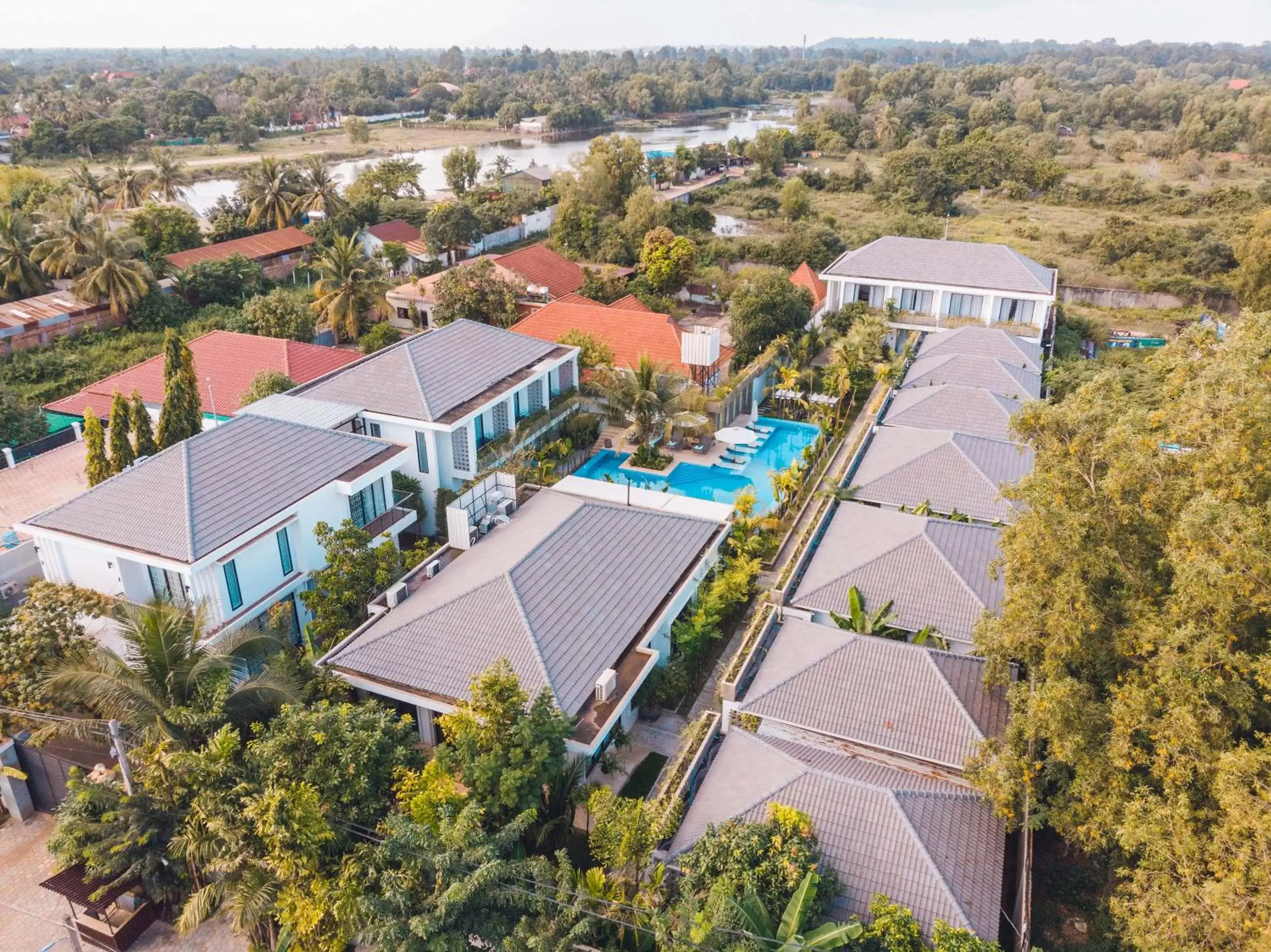 View (from property/room), Bird's-eye View in Grand Venus La Residence