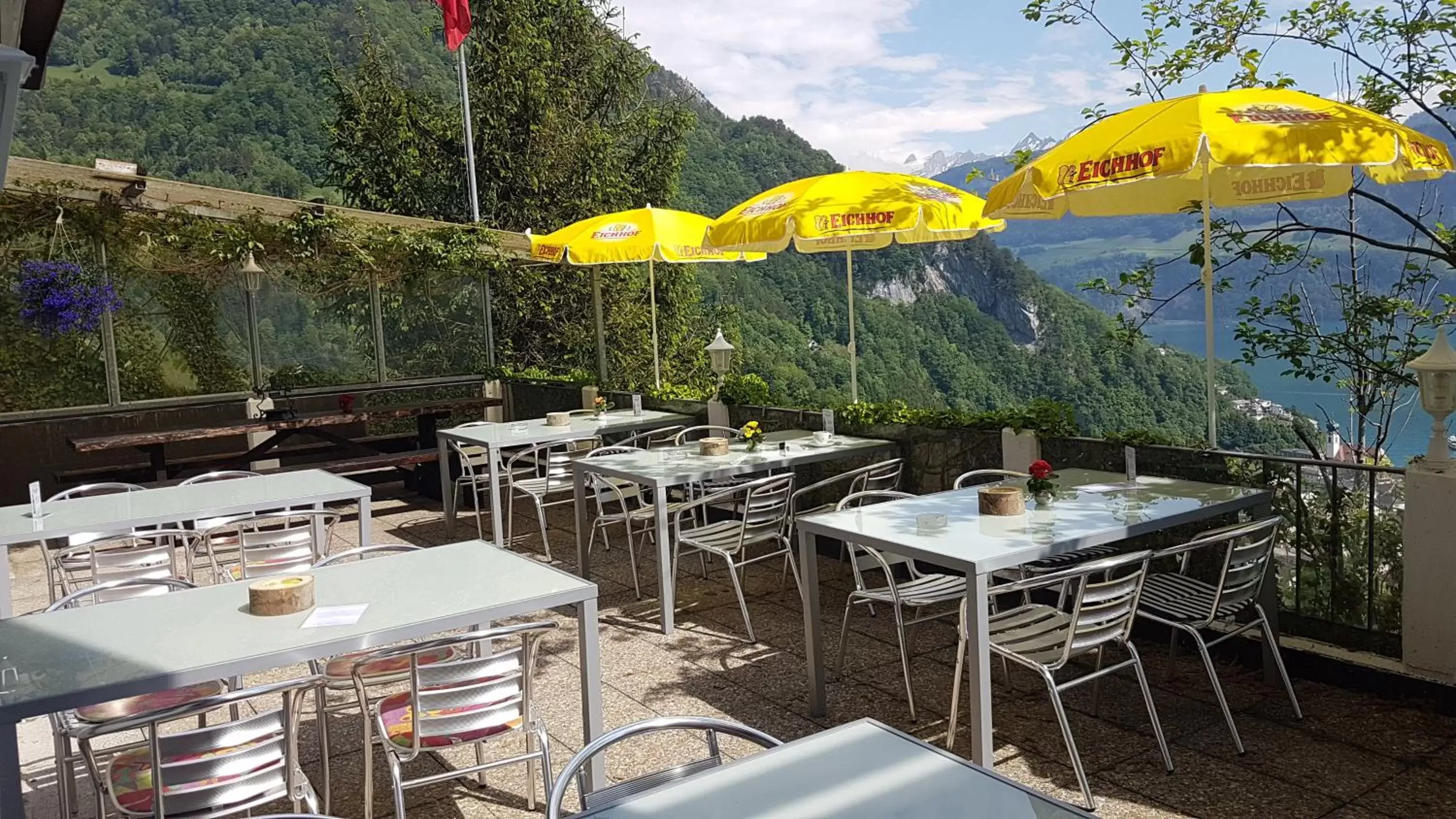 Balcony/Terrace, Restaurant/Places to Eat in Gasthaus Platten