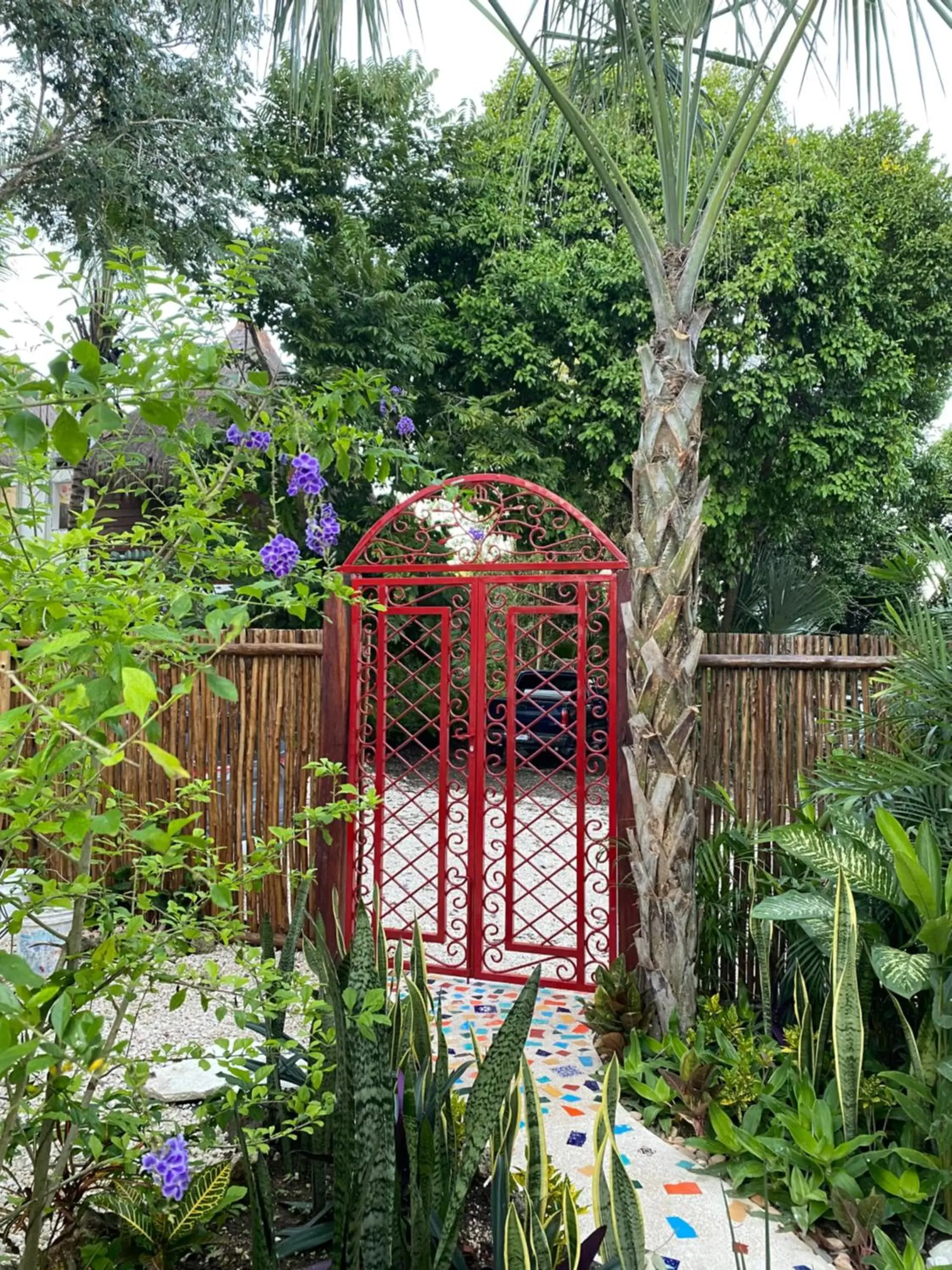 Facade/entrance in Maison Bacalar