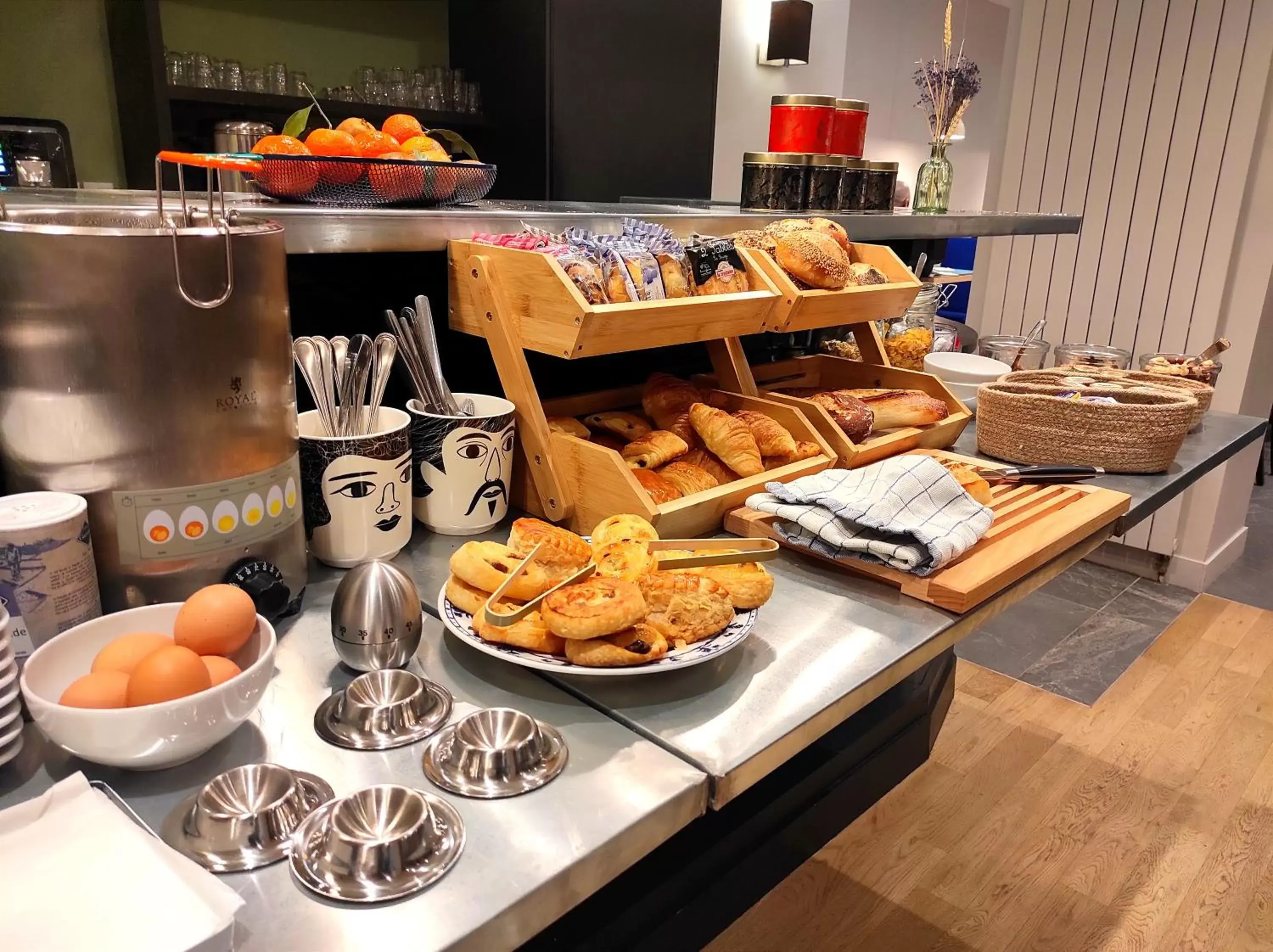 Breakfast in Hôtel d'Angleterre