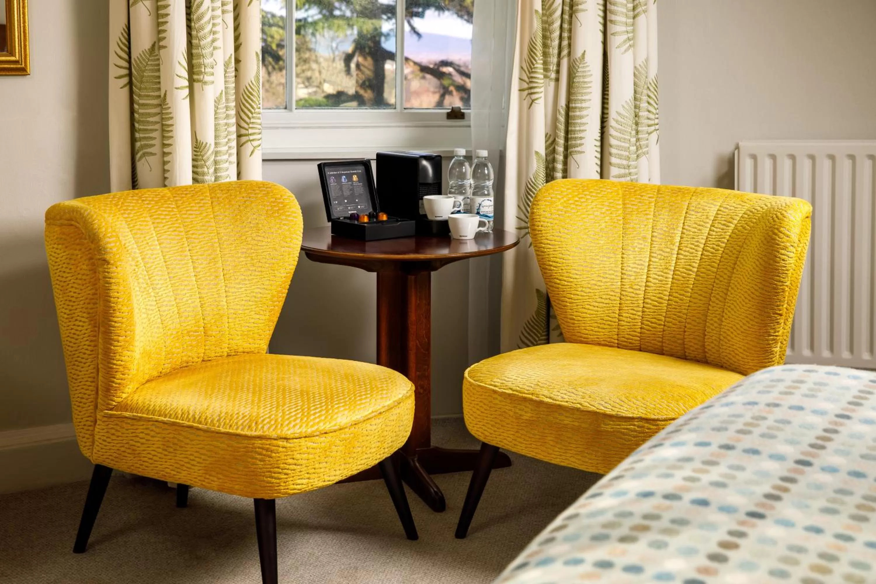 Bedroom, Bed in Mercure Gloucester Bowden Hall Hotel