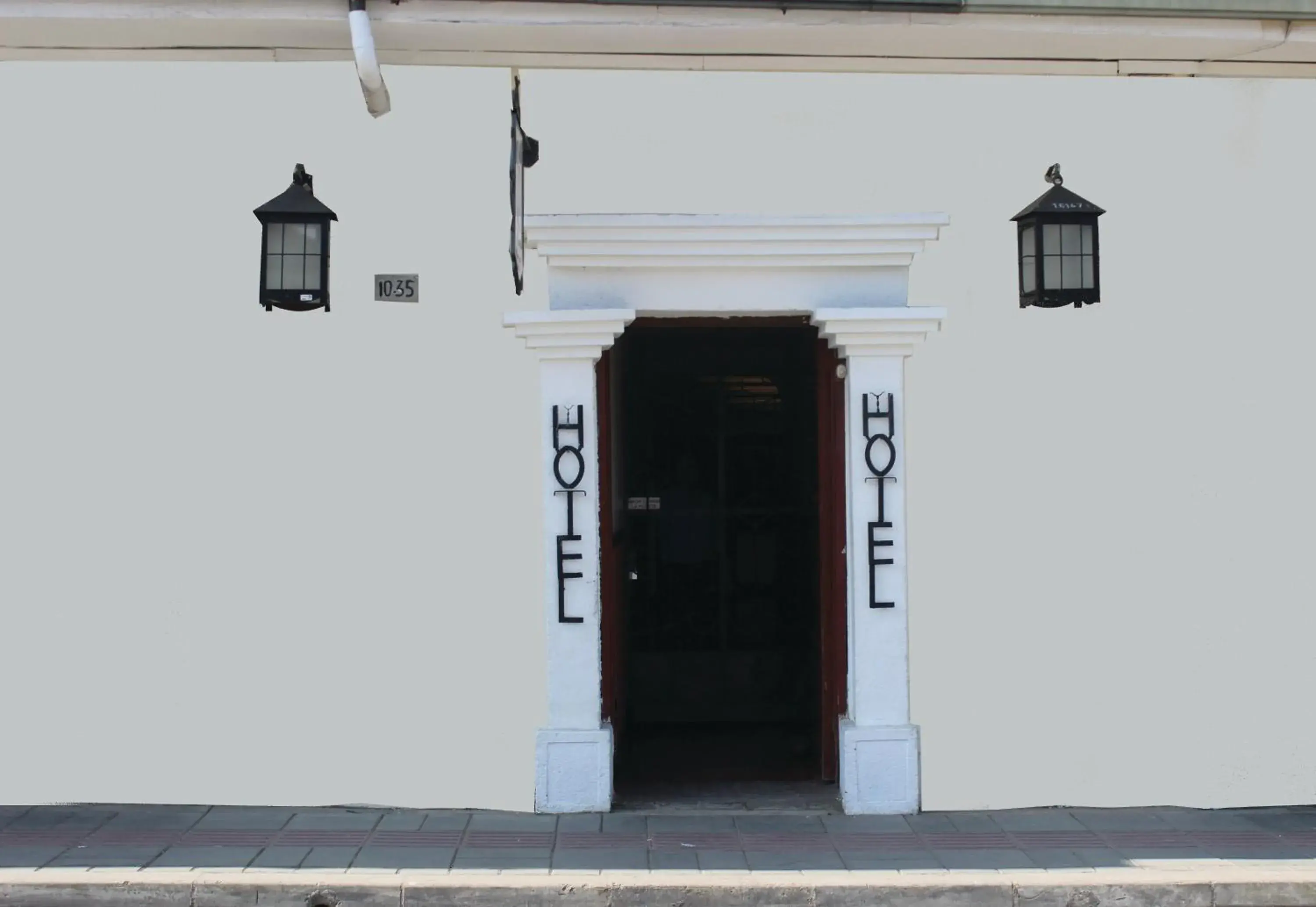 Facade/entrance in Hotel Alcayata Popayan
