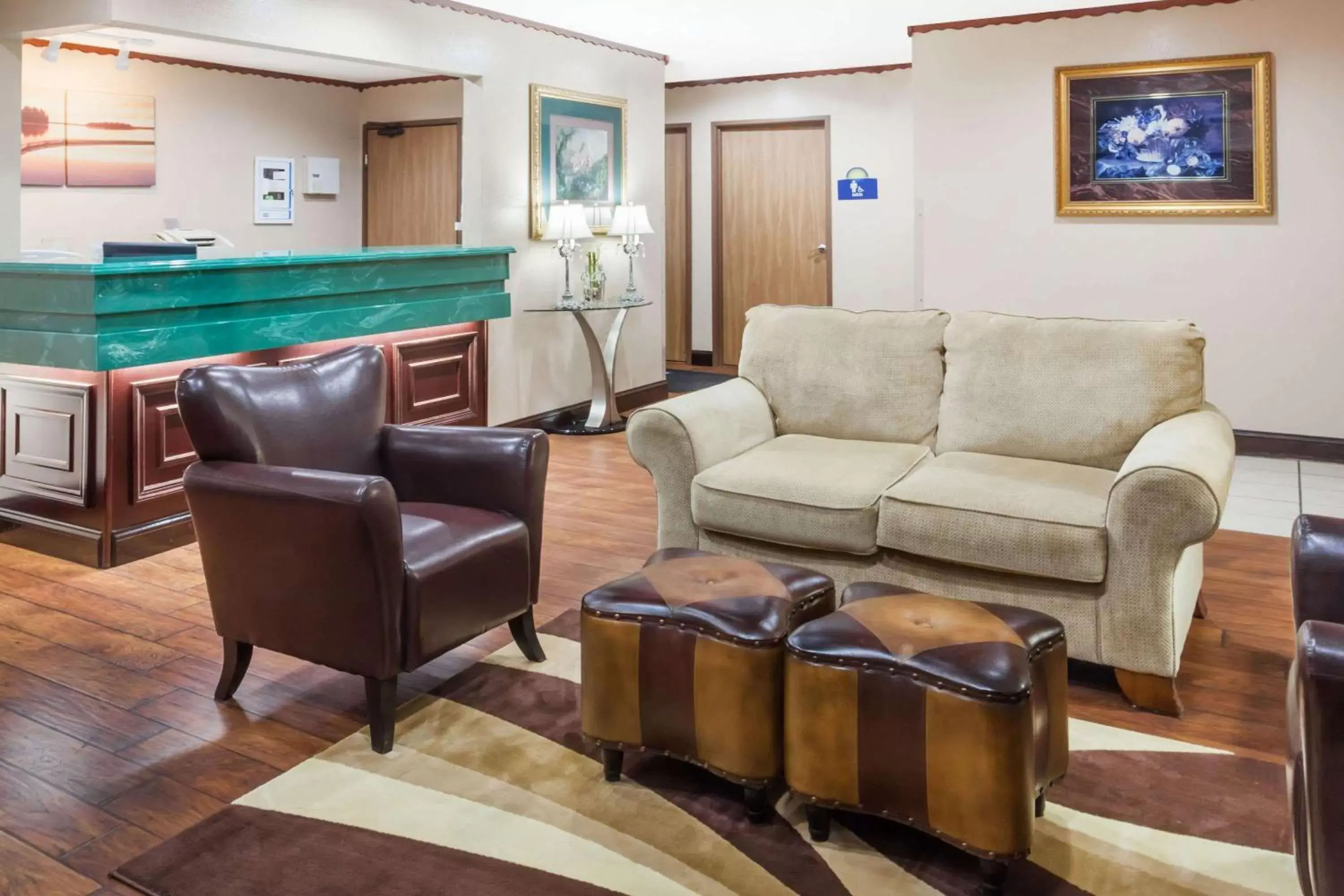 Lobby or reception, Seating Area in Days Inn by Wyndham Dyersburg