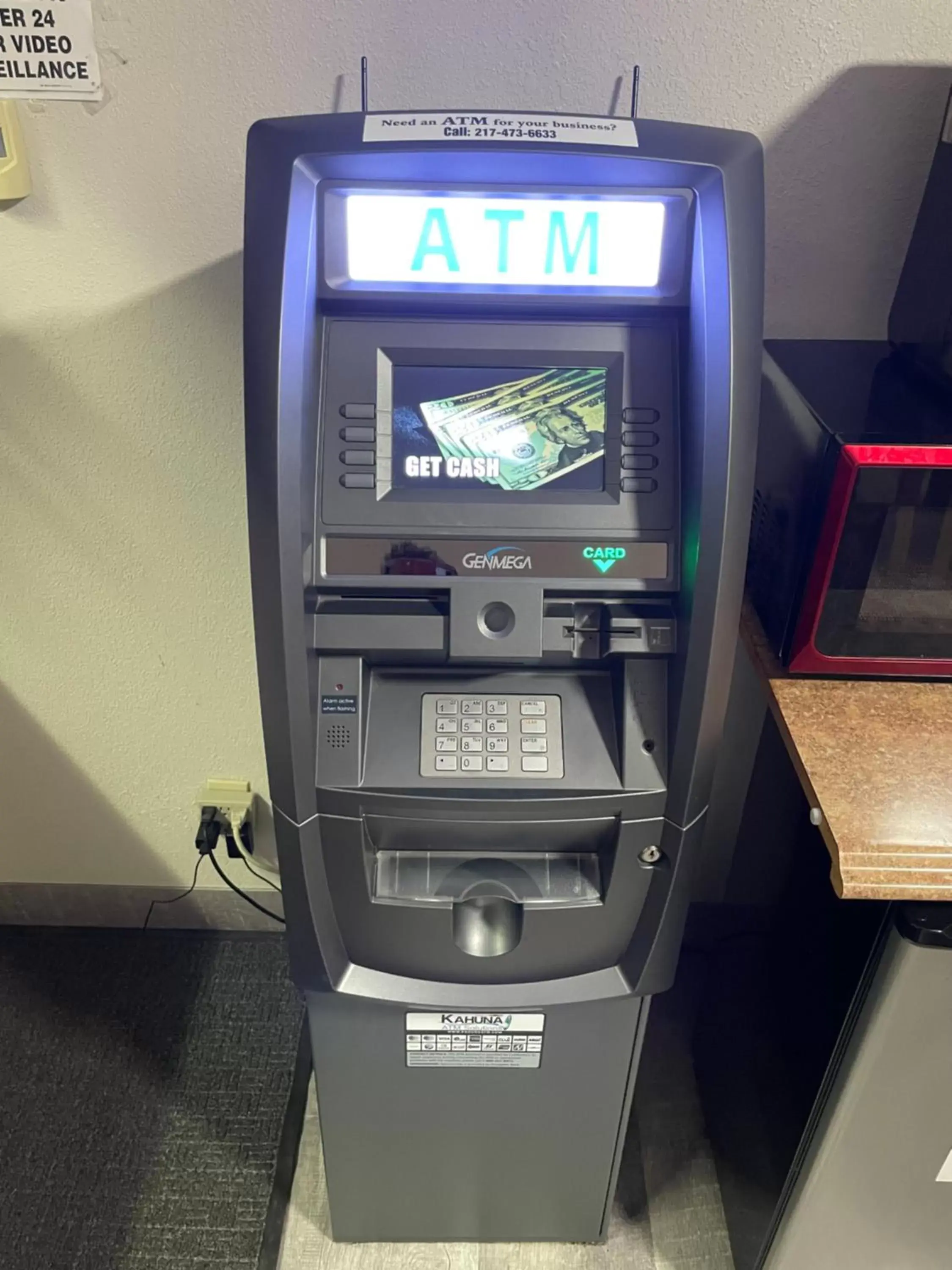 ATM in Budget Host Inn