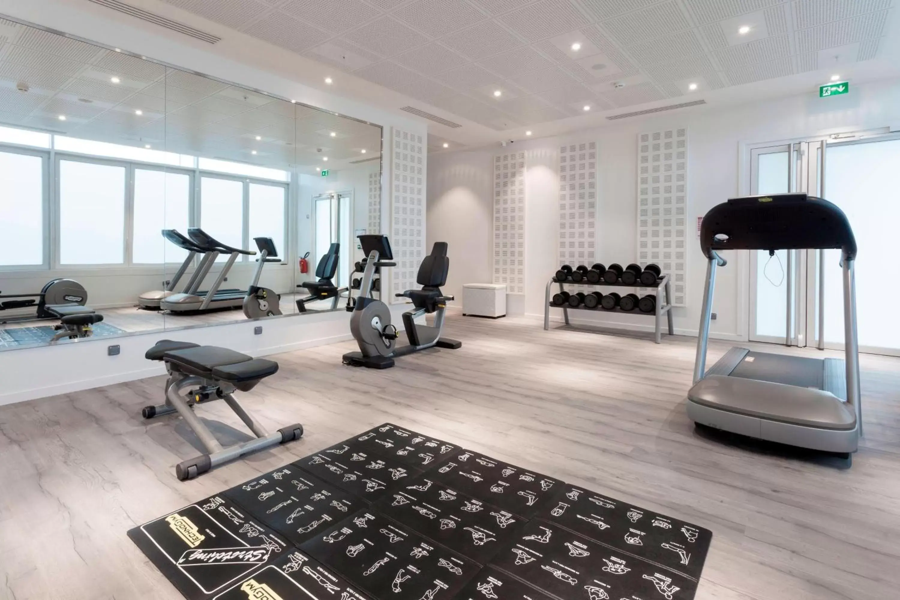 Fitness centre/facilities, Fitness Center/Facilities in AC Hotel by Marriott Paris Le Bourget Airport