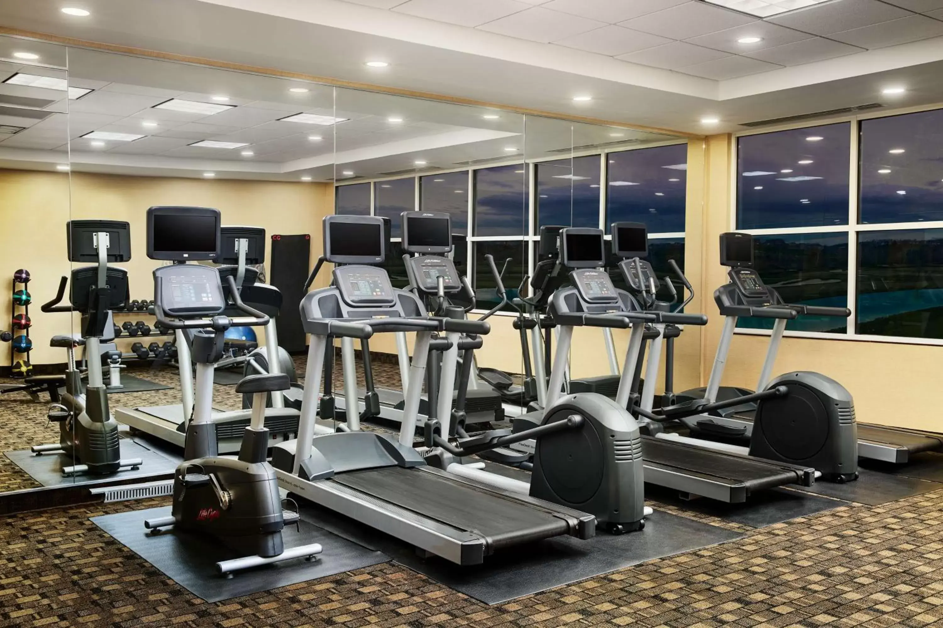 Spa and wellness centre/facilities, Fitness Center/Facilities in Doubletree By Hilton Front Royal Blue Ridge Shadows