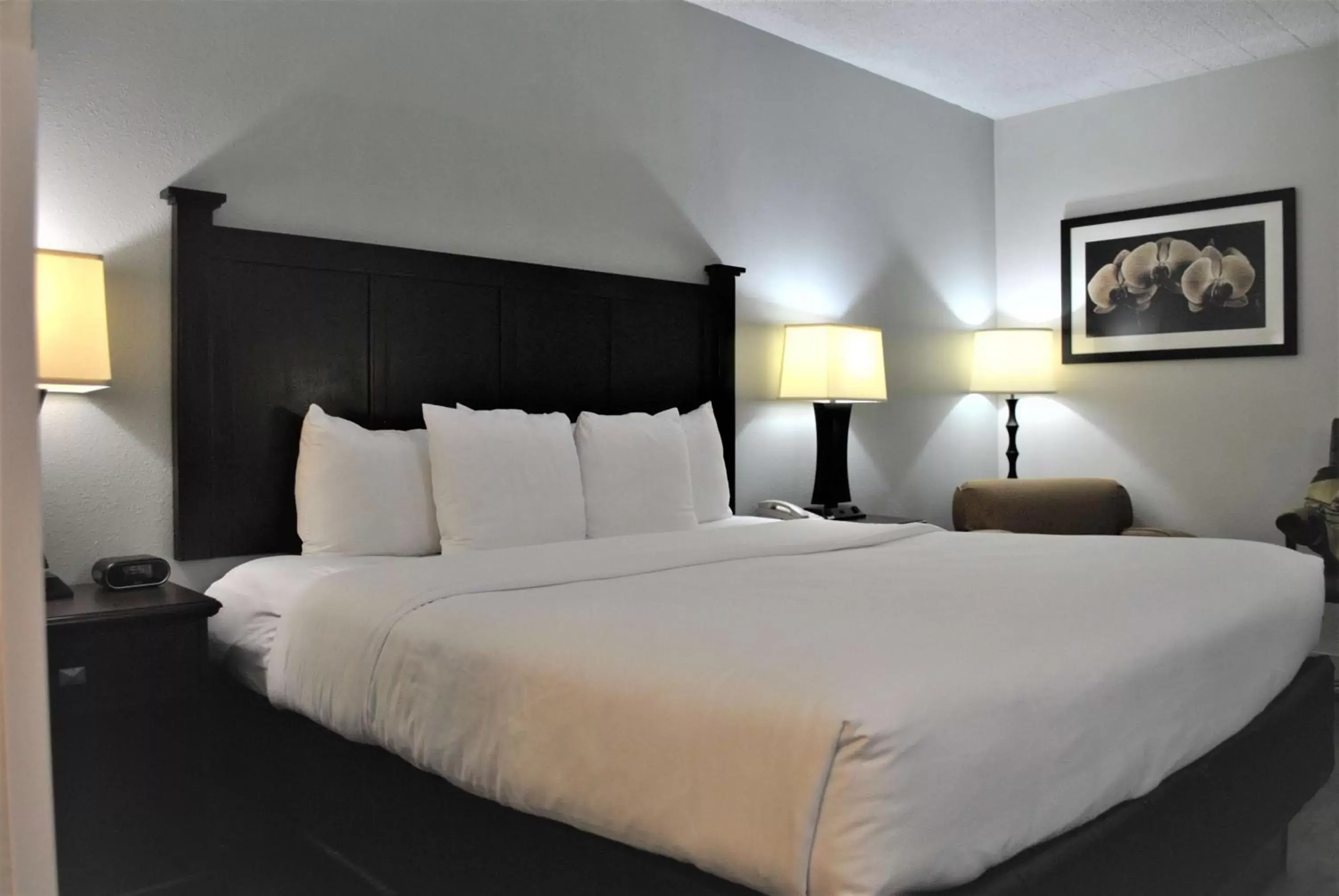 Bed in Best Western Paramus Hotel & Suites