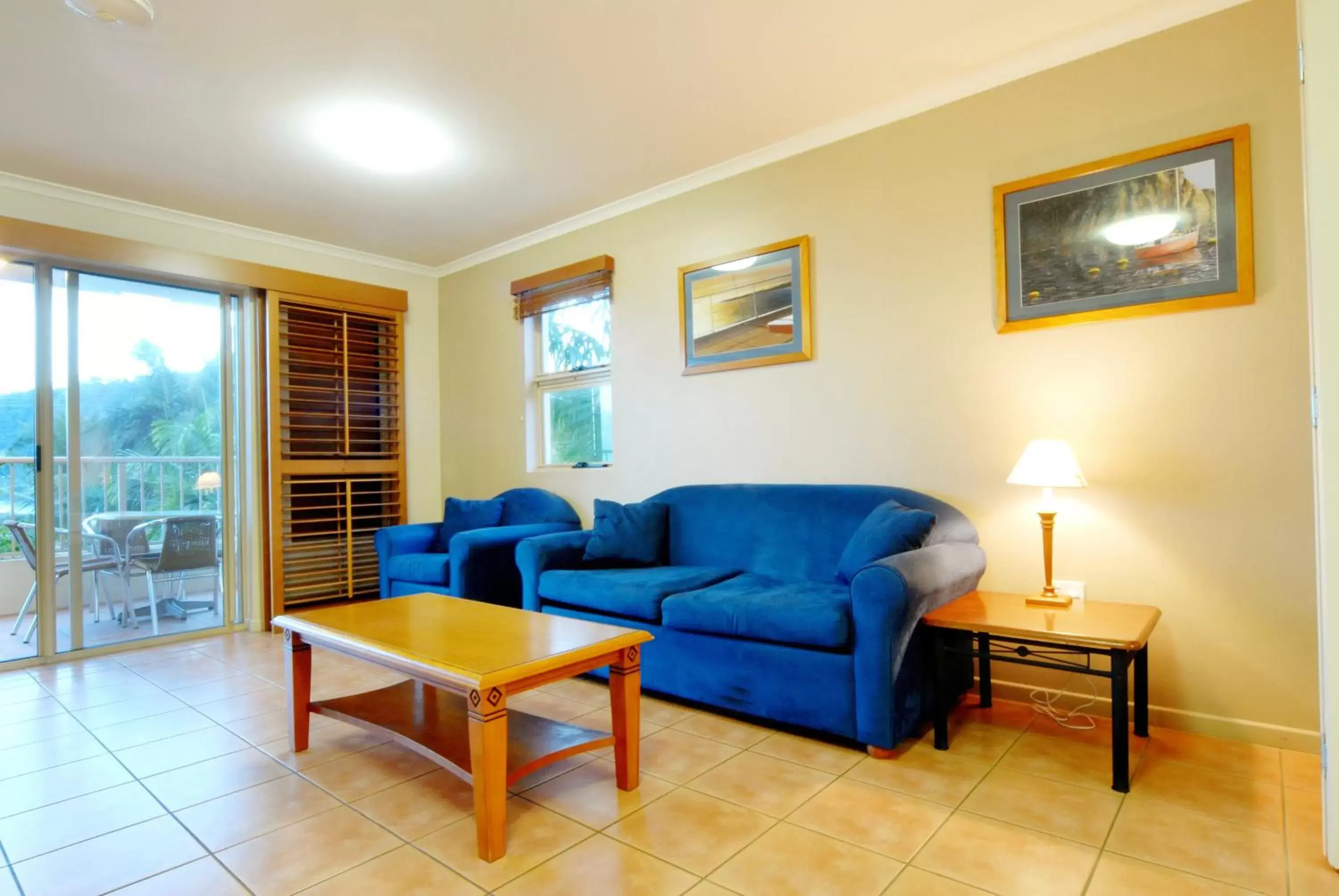 Living room, Seating Area in at Boathaven Bay Holiday Apartments