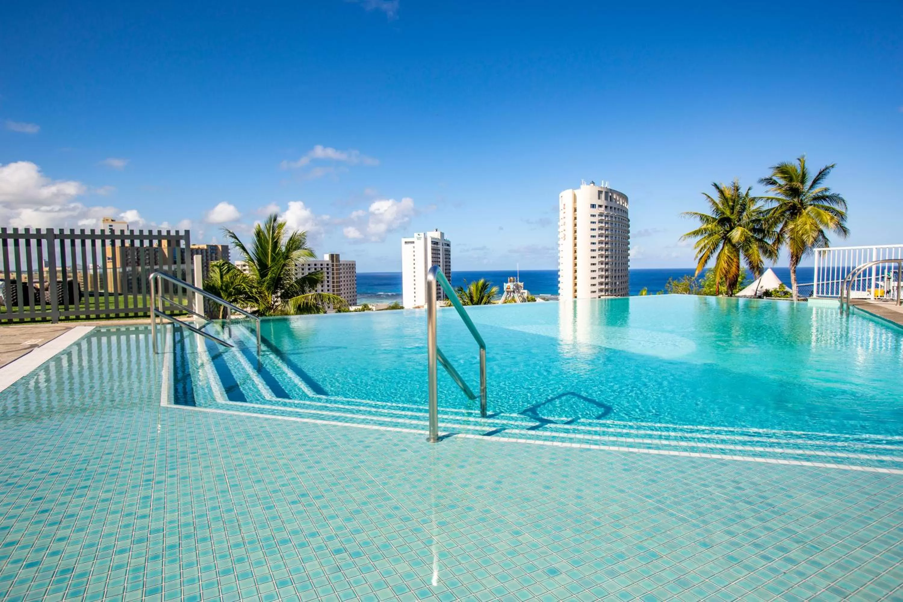 Swimming pool in The Bayview Hotel Guam