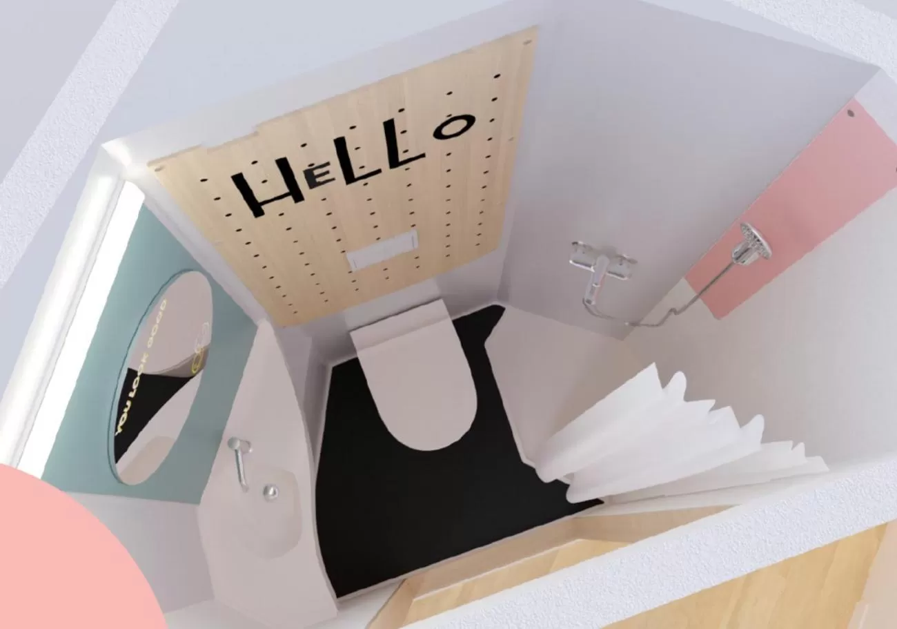 Bathroom in Première Classe Aéroport Marseille