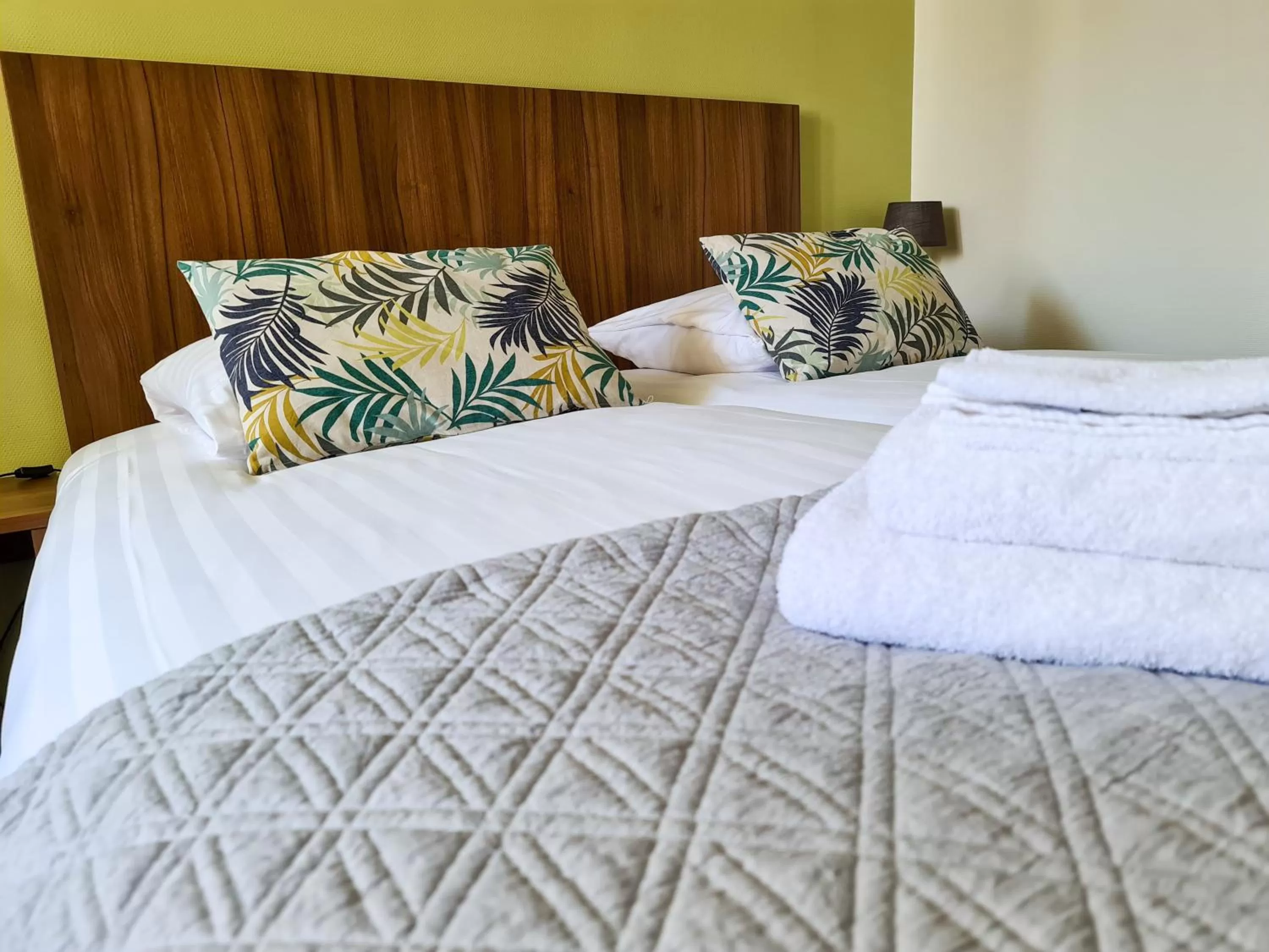 Bed in Hotel Eckhardt