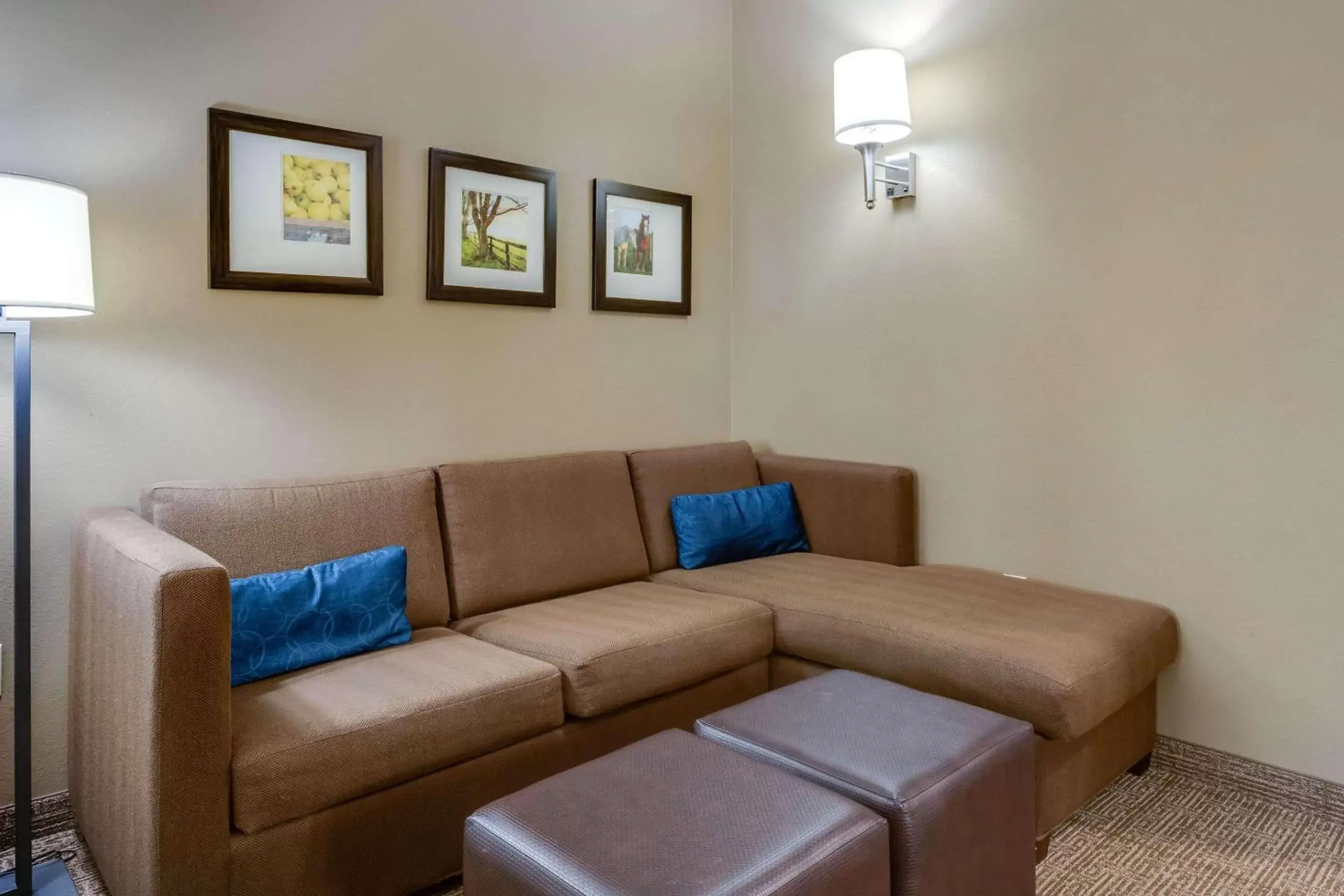 Bedroom, Seating Area in Comfort Suites Hotel and Conference Center