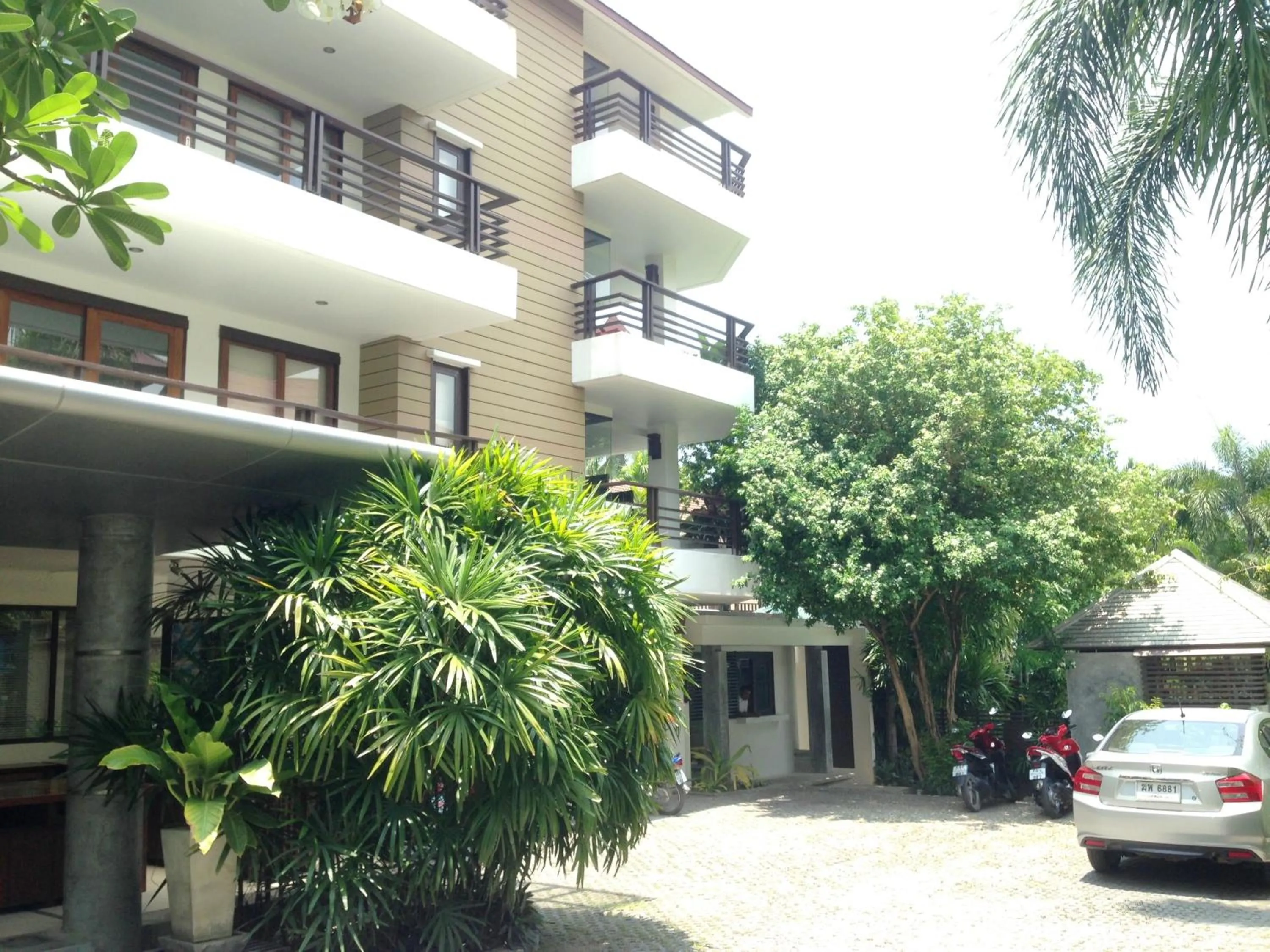 Property building in Evergreen Resort