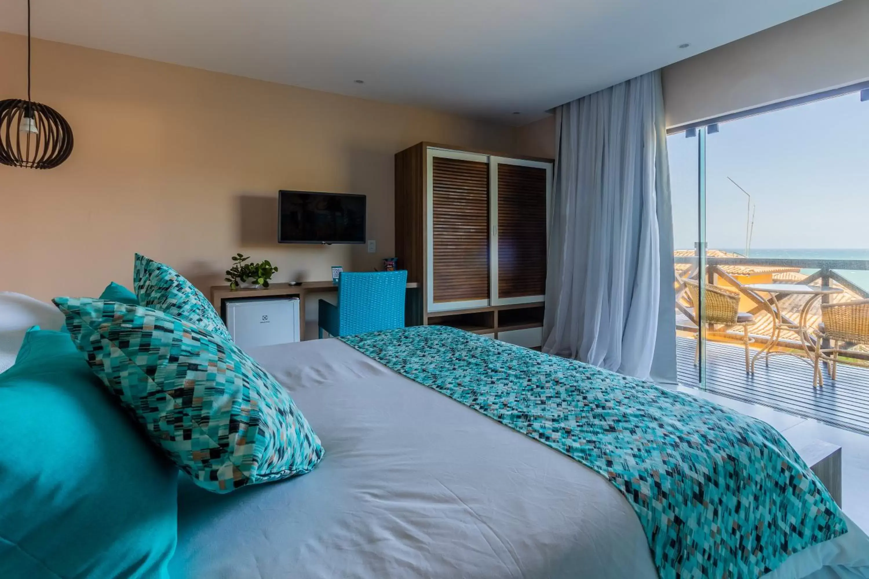 View (from property/room), Bed in Hotel Pousada Brava Club View (from property/room), Bed in Hotel Pousada Brava Club