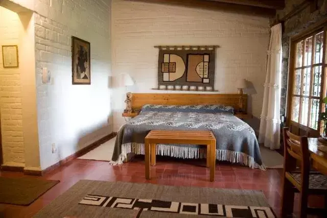 Bed in Hotel Rancho San Cayetano