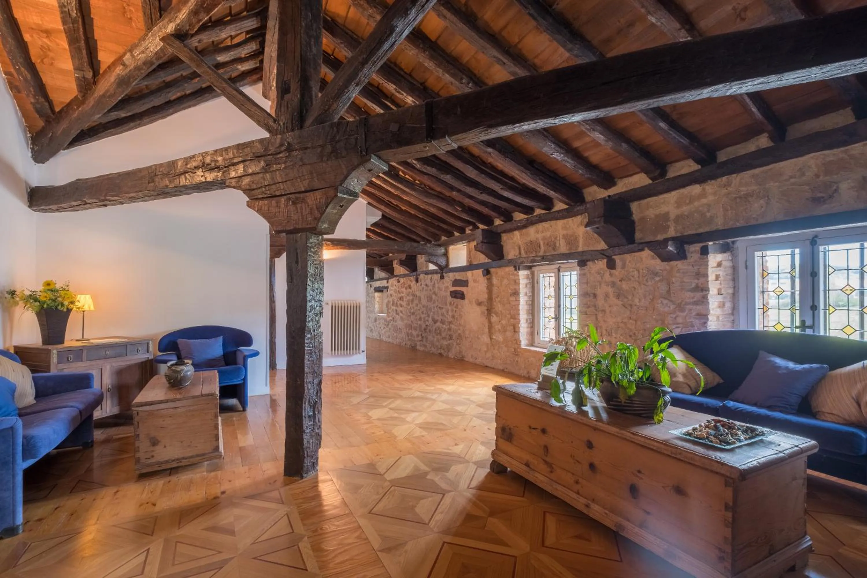 Living room in Hotel Posada Santa Maria la Real