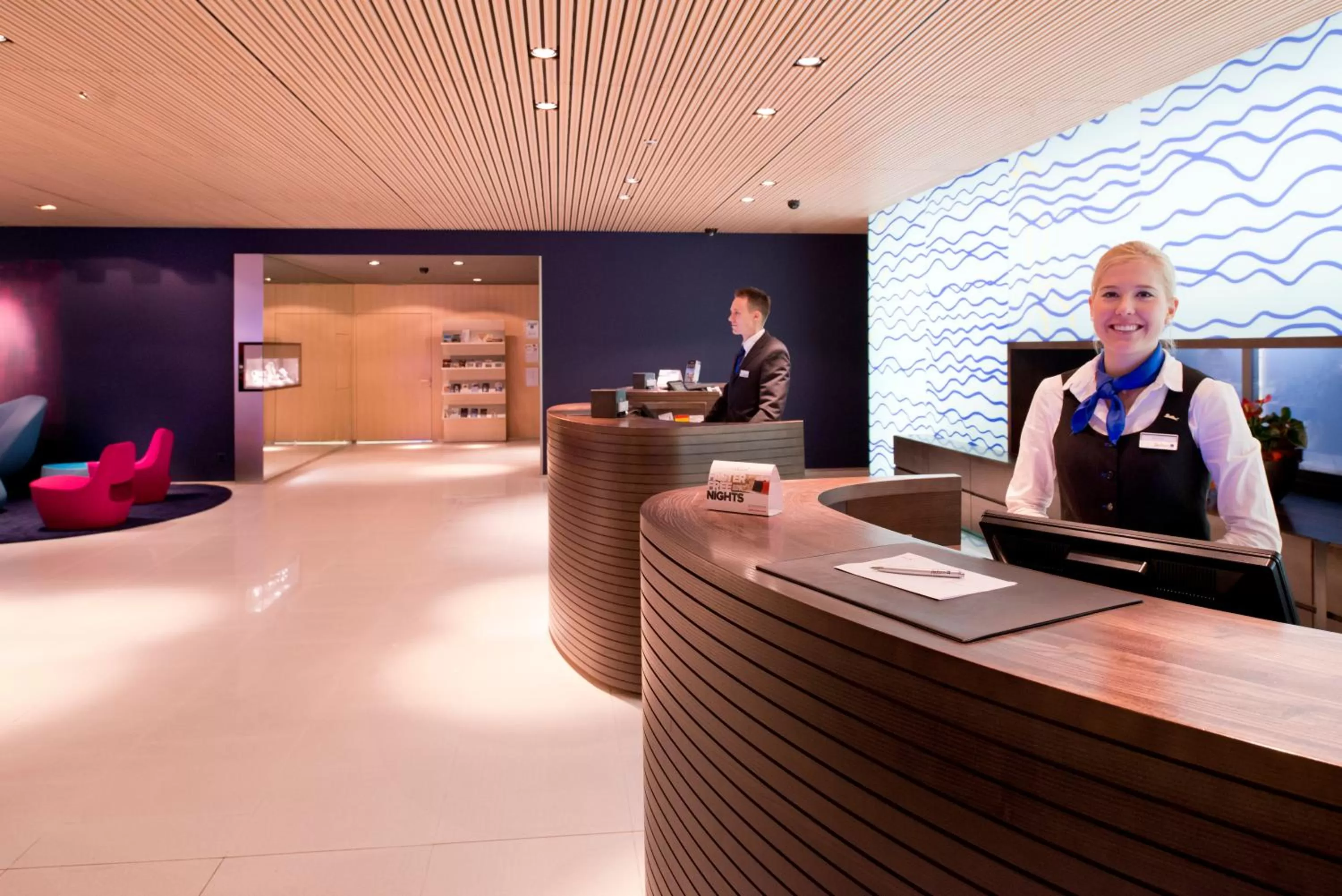 Lobby or reception in Radisson Blu Hotel, Lucerne