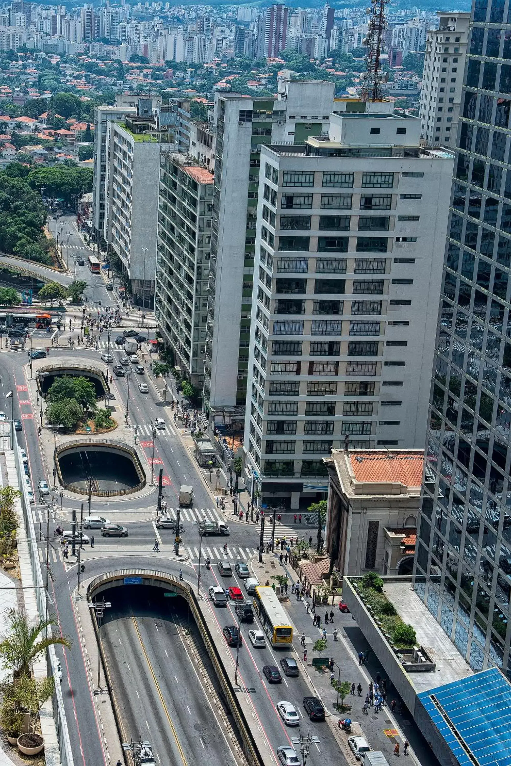 Facade/entrance, Bird's-eye View in Meliá Paulista