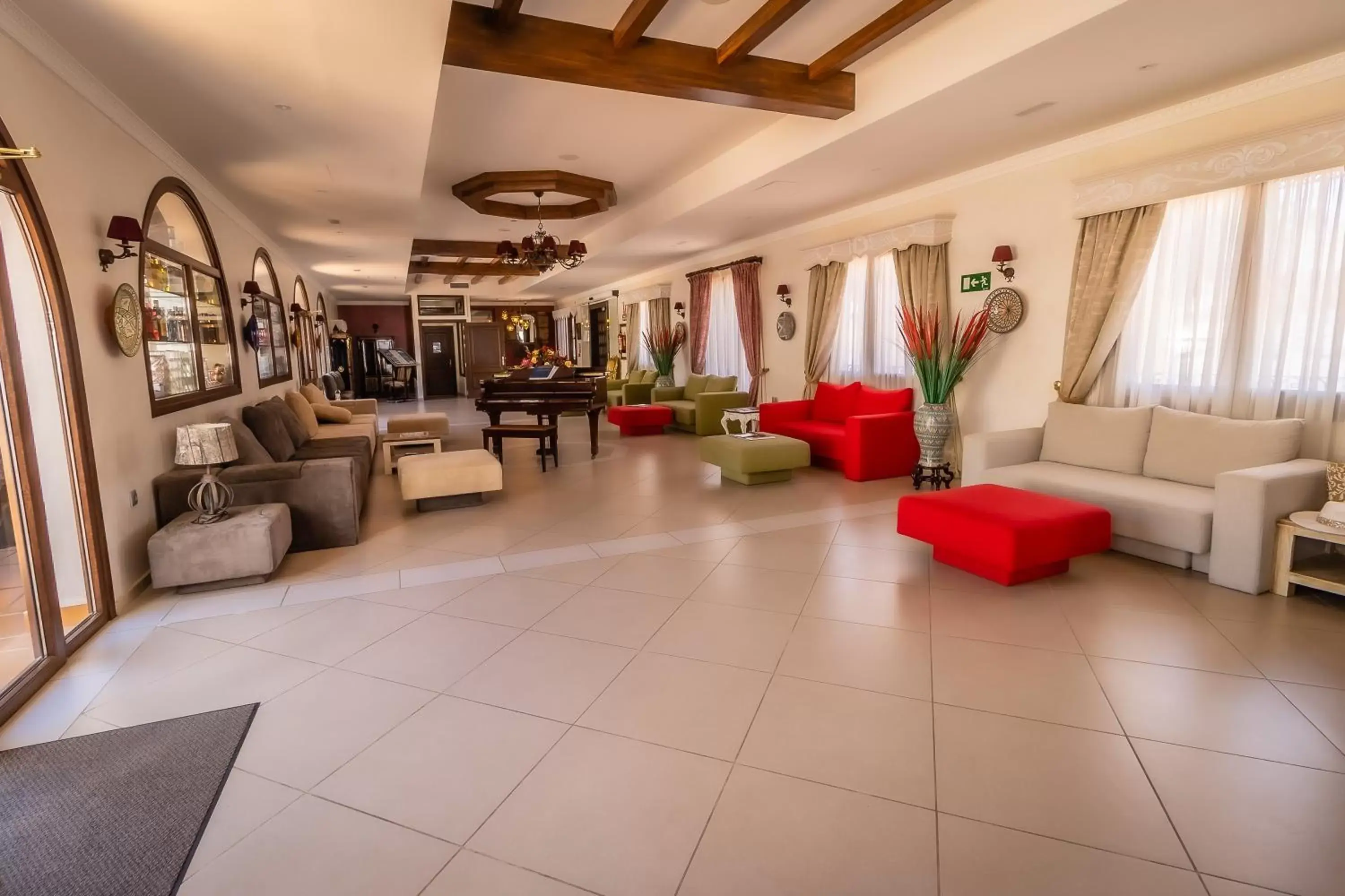 Living room in Paloma Blanca Boutique Hotel- Adults Recommended