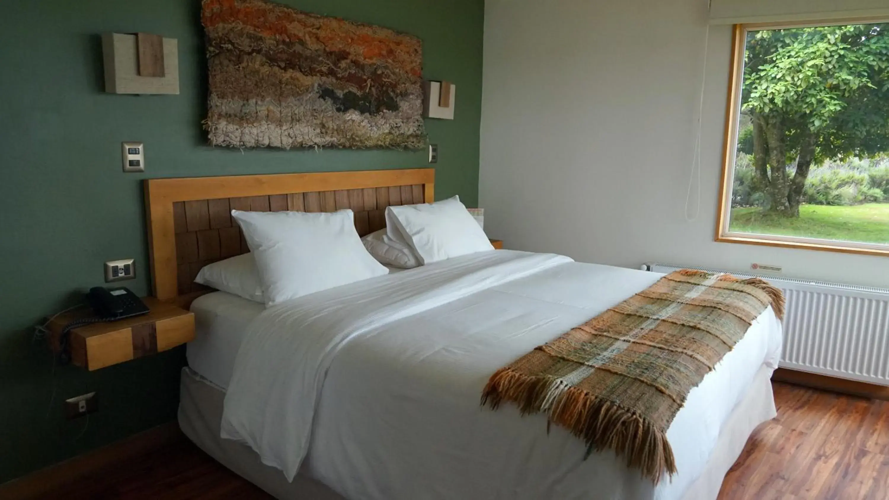 Bed in Hotel Cabaña Del Lago Puerto Varas