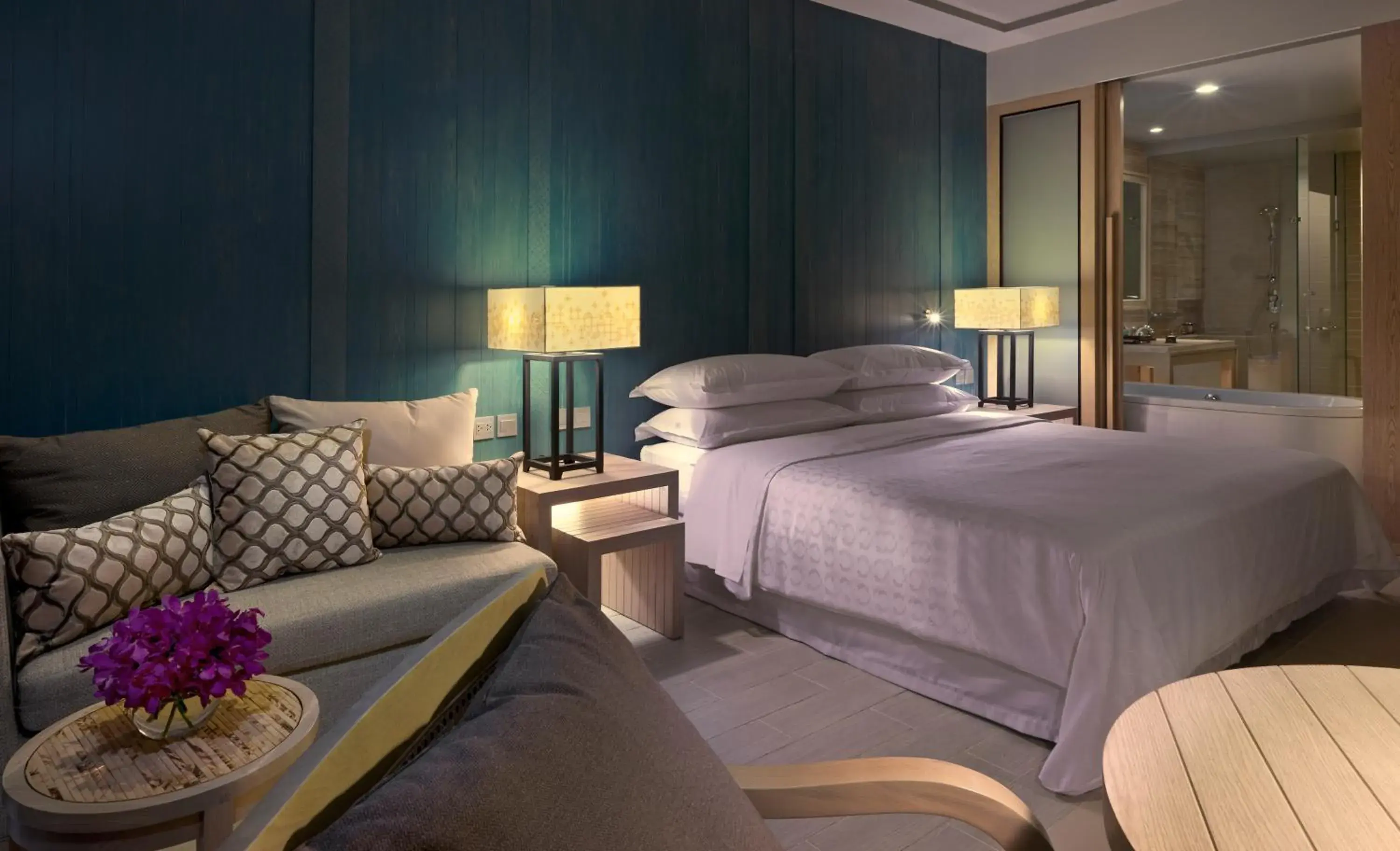 Bedroom, Bed in Dusit Thani Krabi Beach Resort - SHA Extra Plus