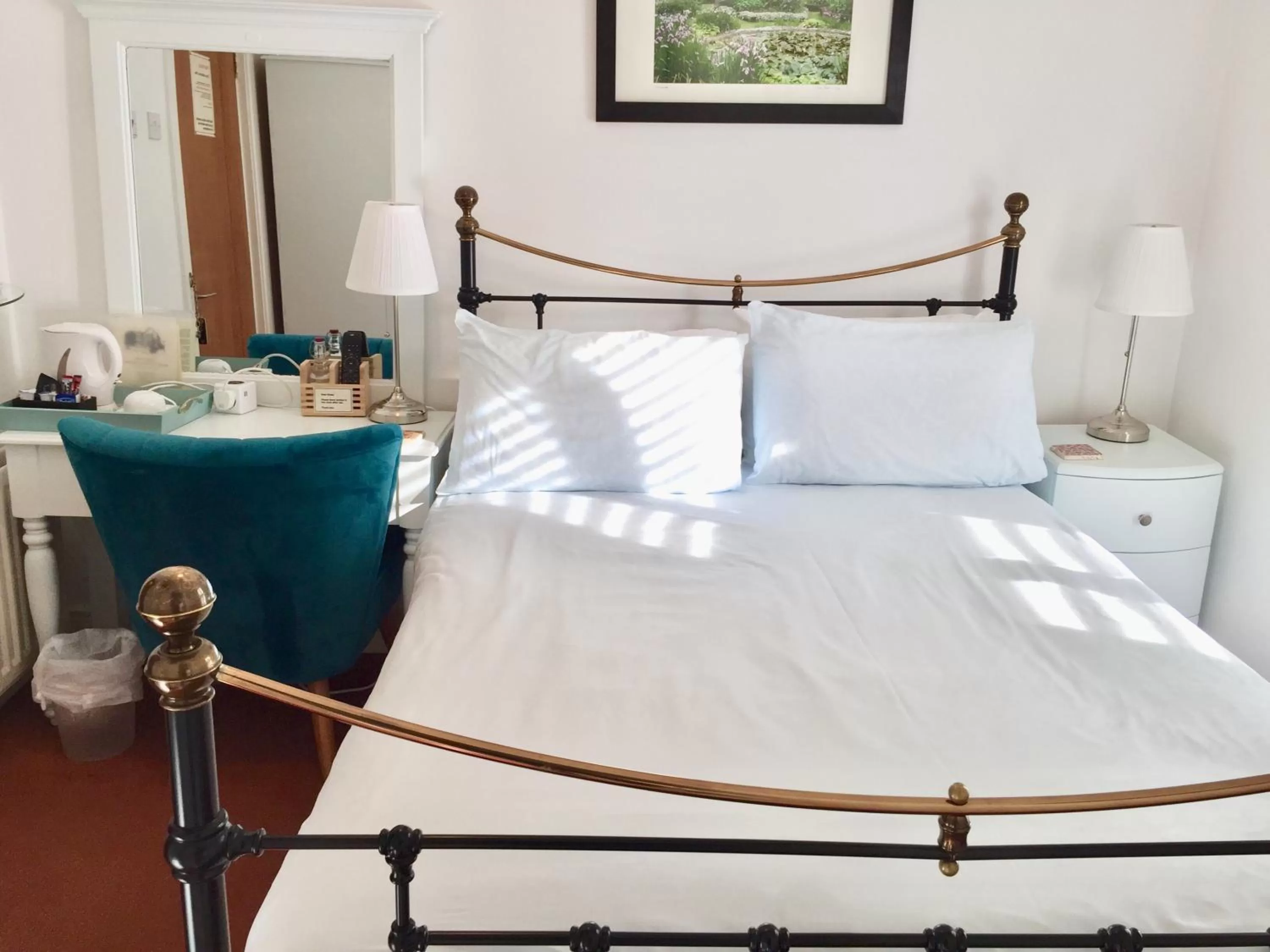 Bed in Derrin Guest House