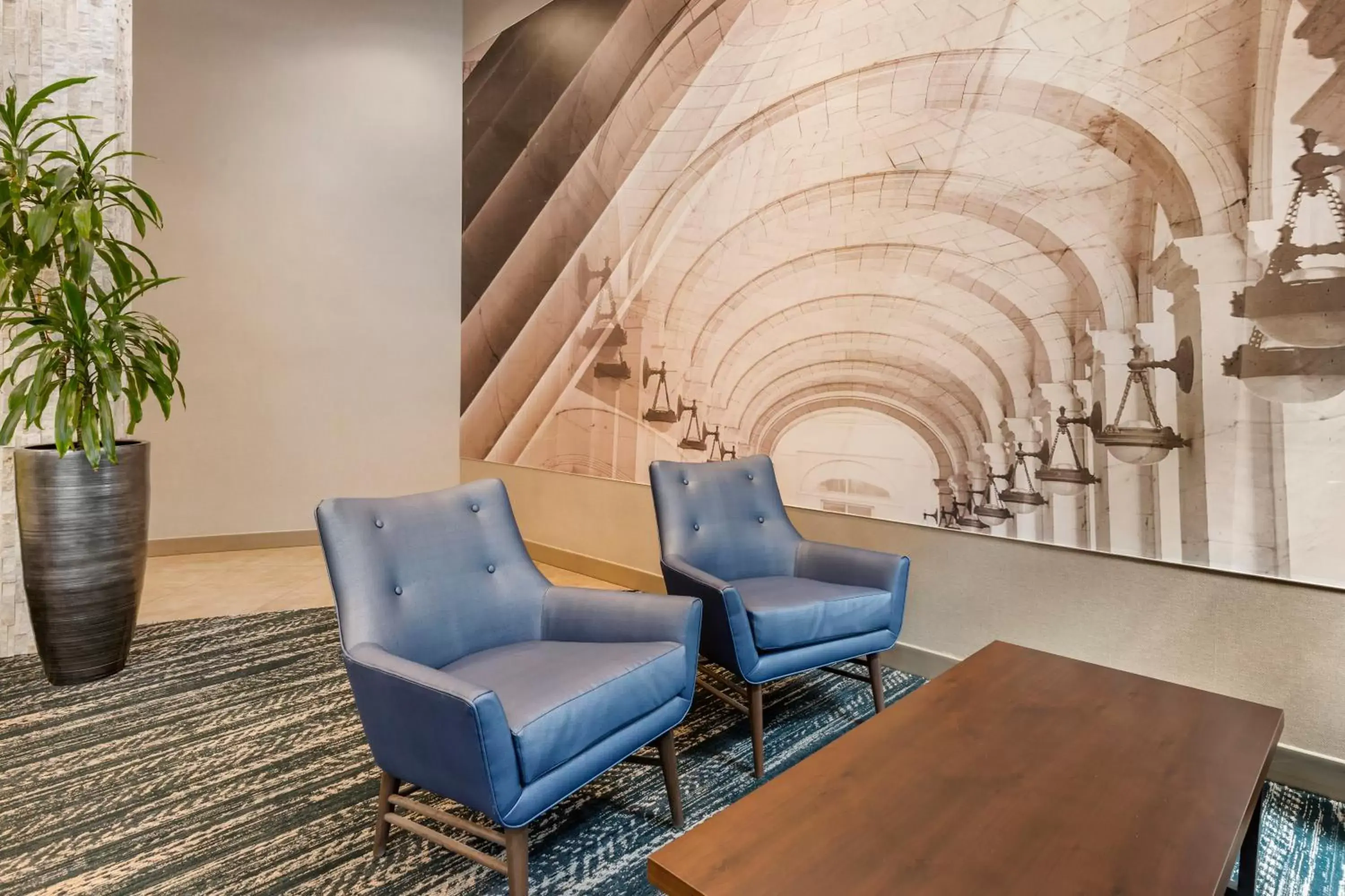 Seating Area in Cambria Hotel Rockville