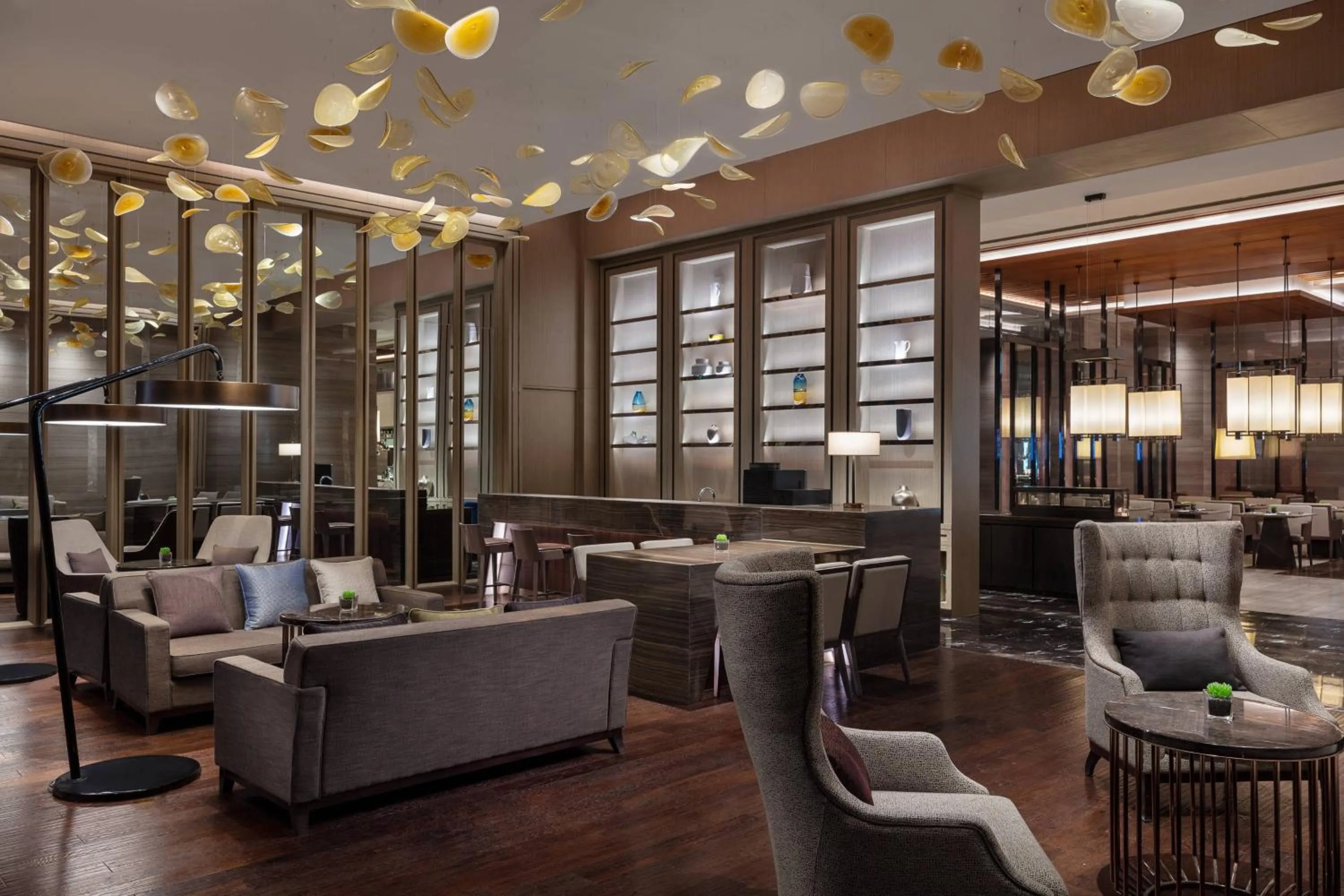 Kitchen or kitchenette in JW Marriott Hotel Yinchuan