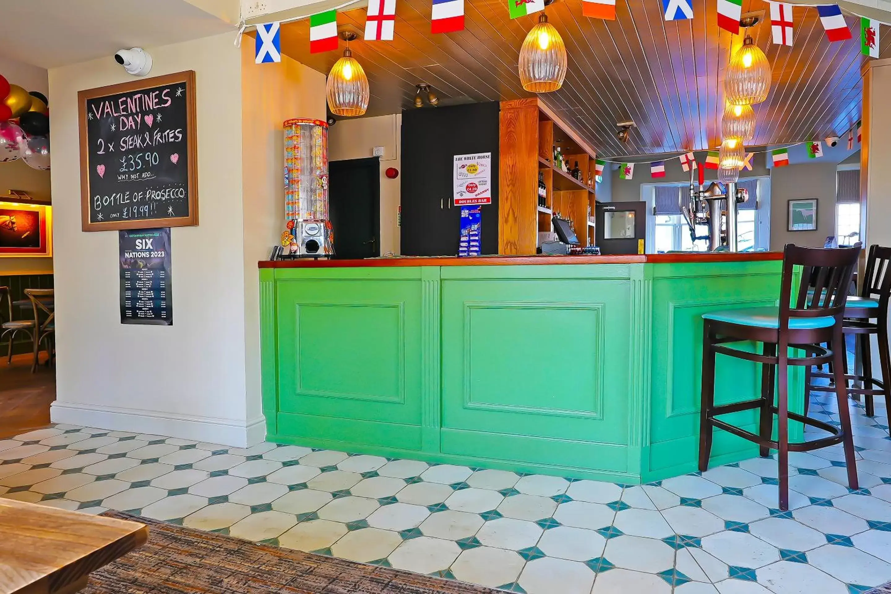 Lobby or reception in OYO The White Horse, Ripon North Yorkshire