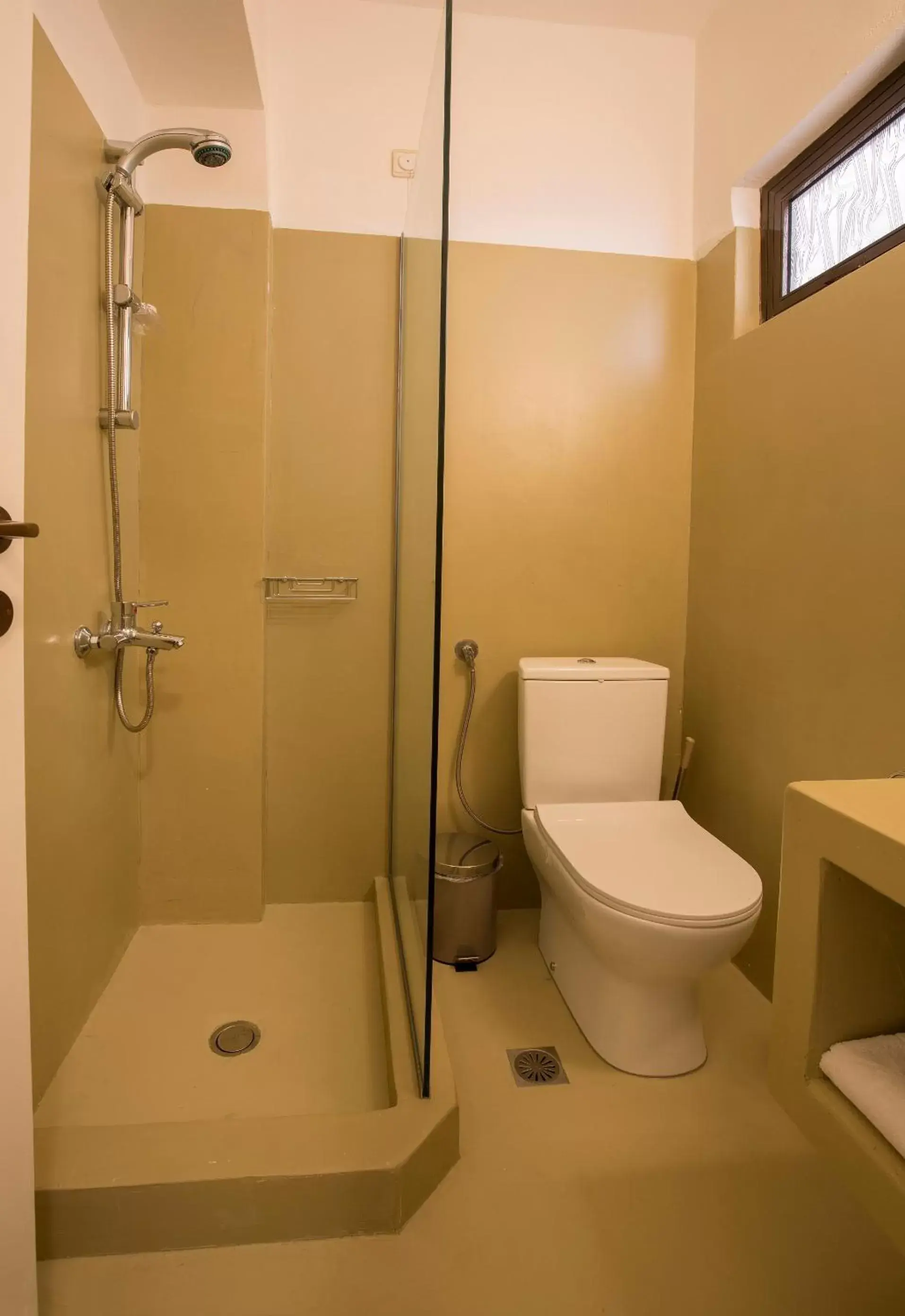 Shower, Bathroom in Pefkides Aegina Boutique Apartments