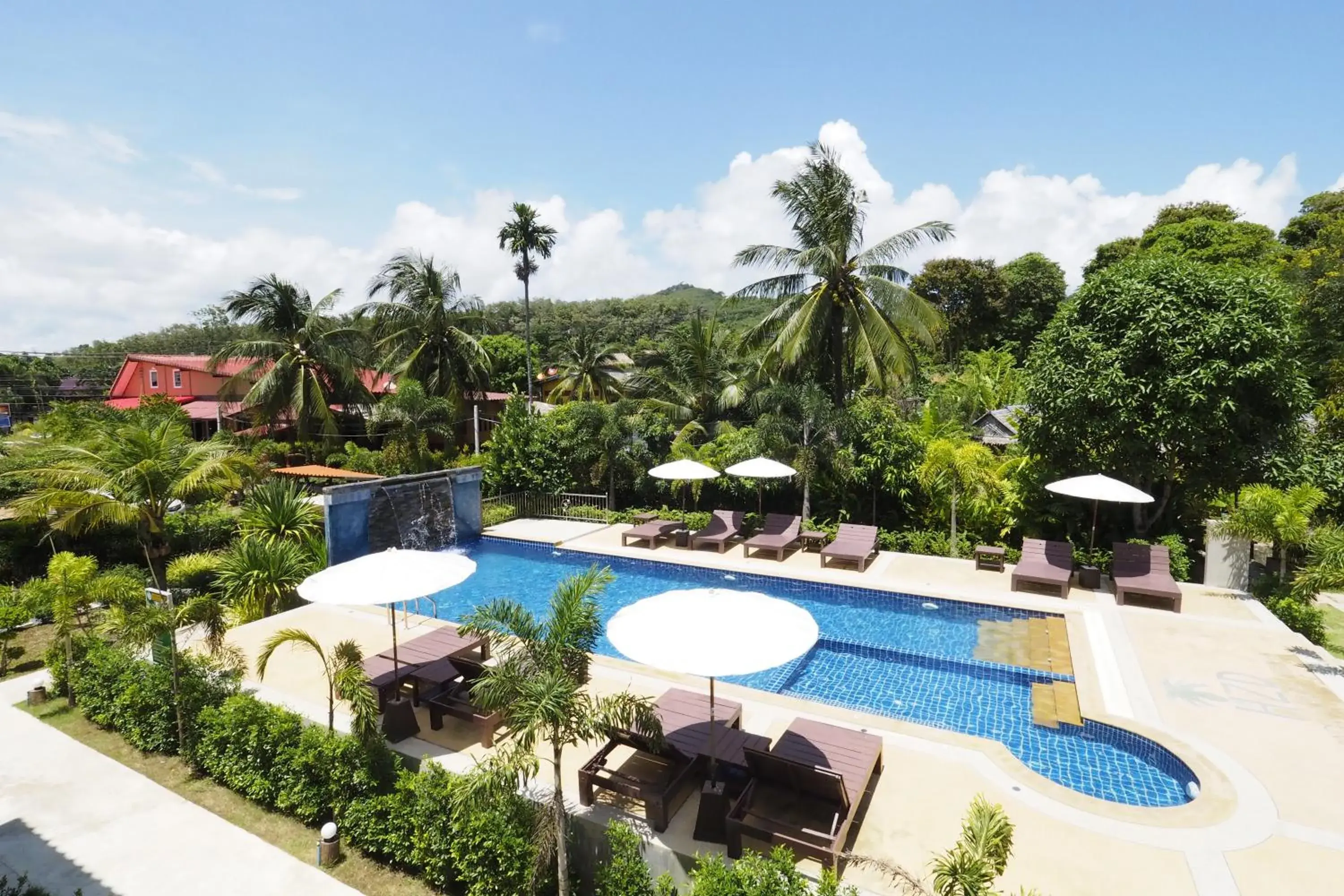 Pool View in Hatzanda Lanta Resort - SHA Extra Plus