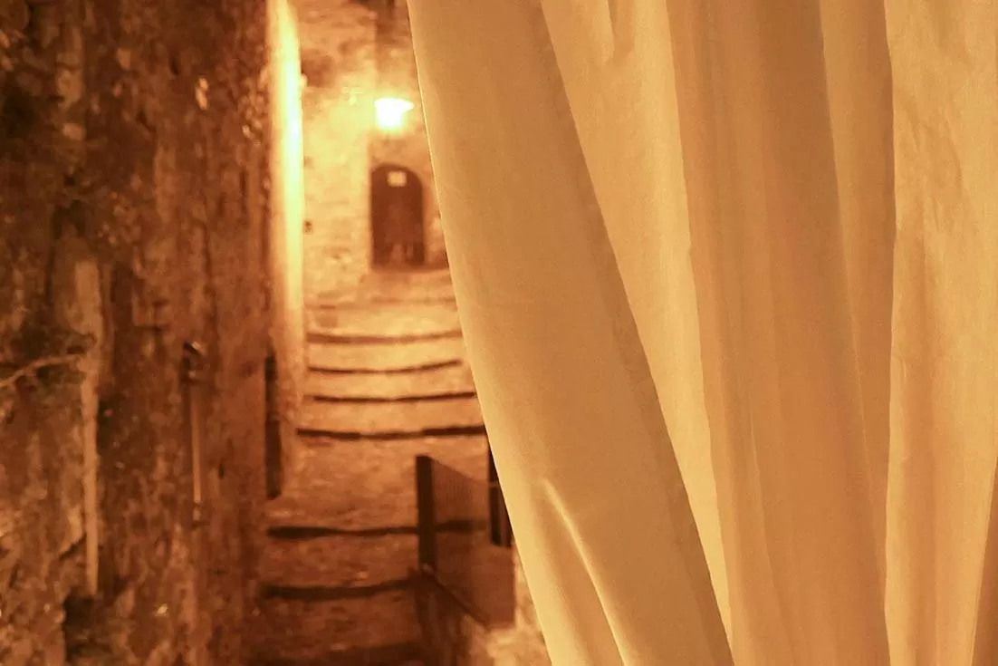 Decorative detail in Palazzo dei Poeti