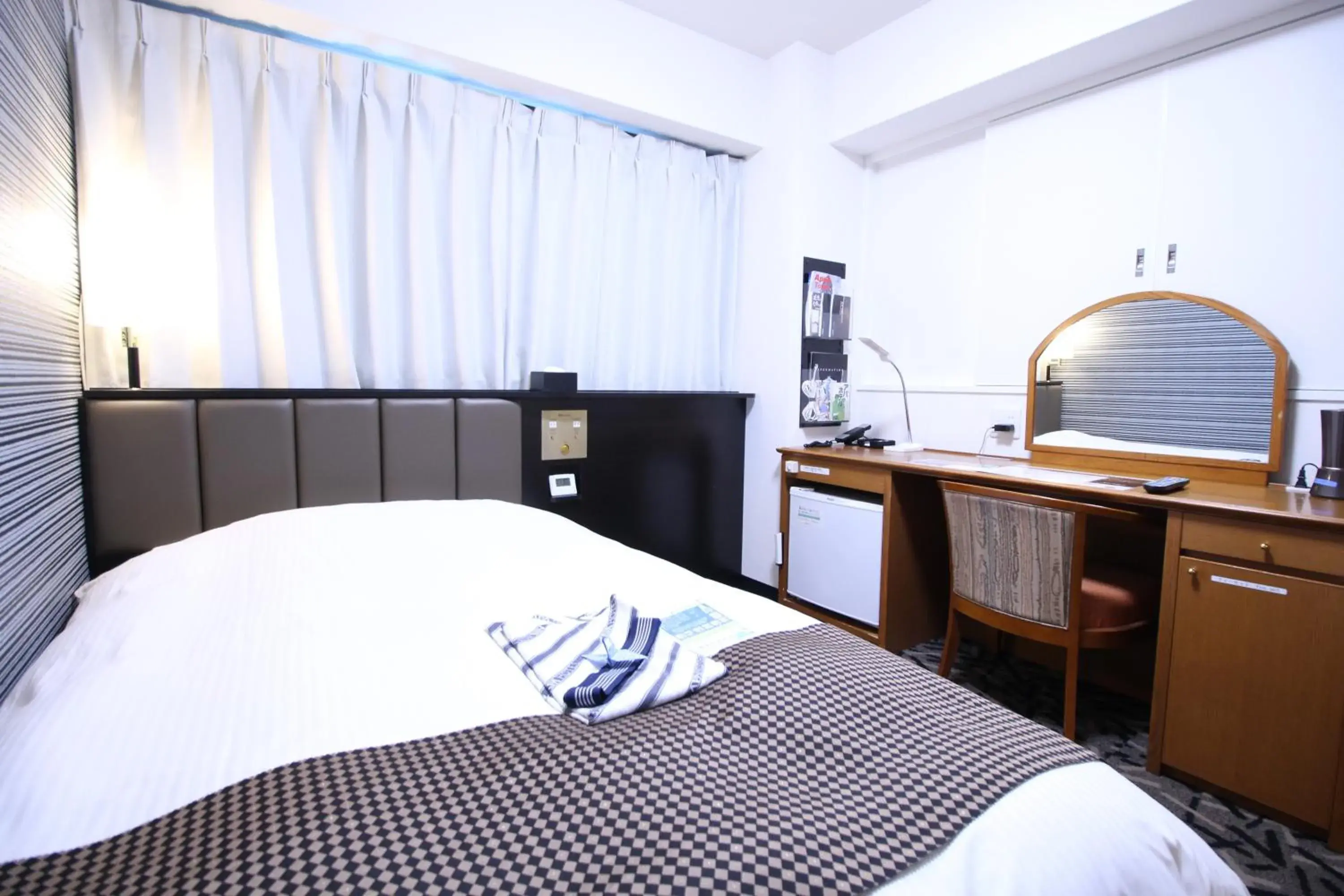 Photo of the whole room, Bed in Apa Hotel Hikone Minami